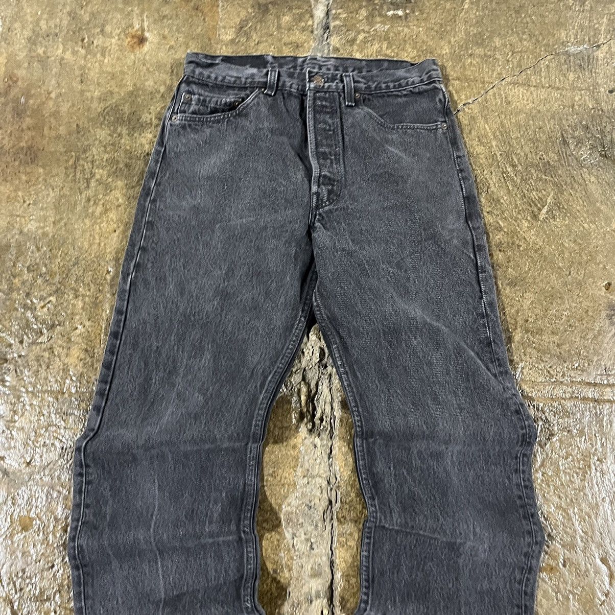 Levi's × Vintage Crazy Vintage 90s Levi's 501 Button Fly Made In USA Jeans Size US 30 / EU 46 - 8 Thumbnail