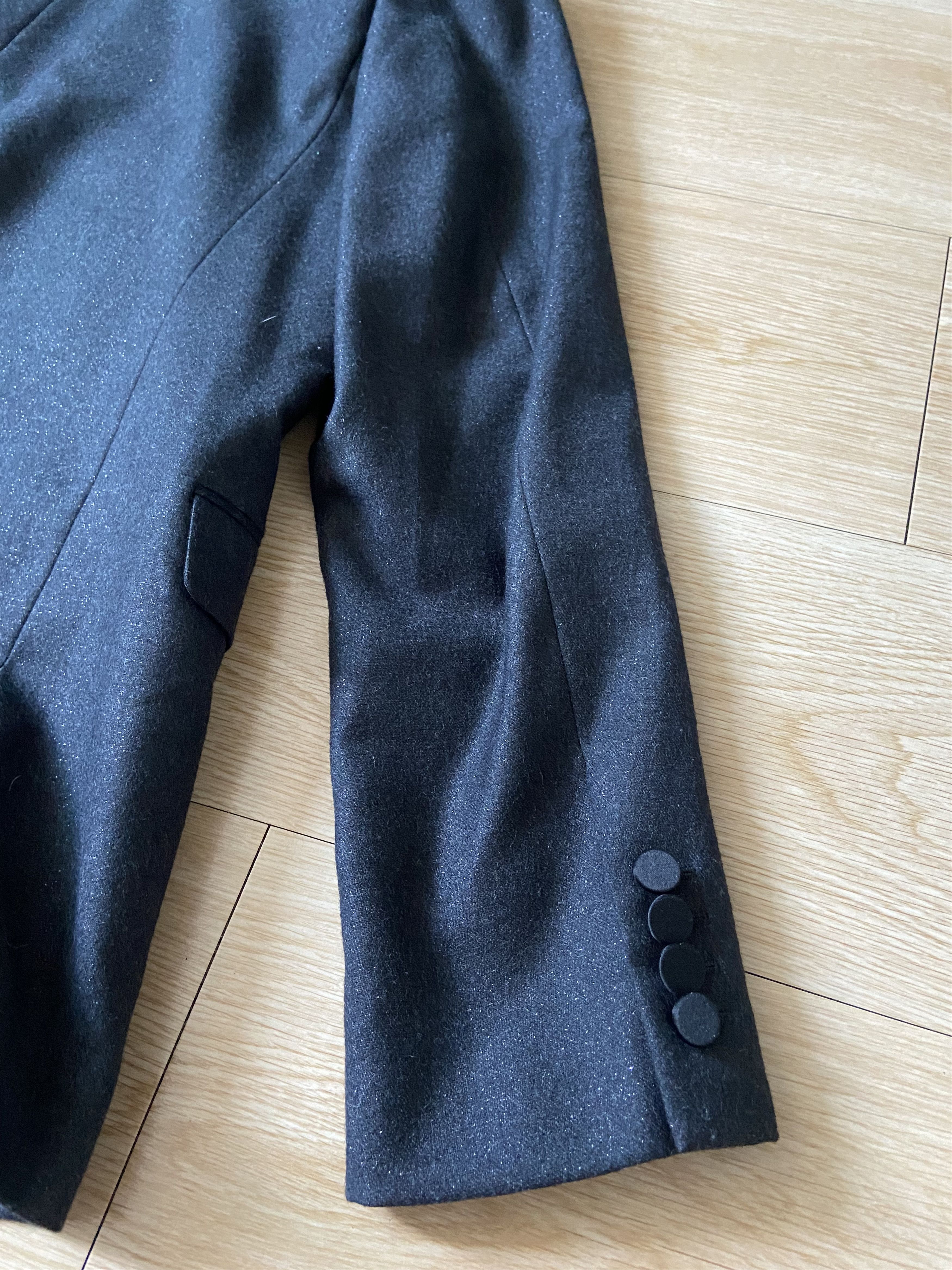 Hedi Slimane × Saint Laurent Paris 56 fw14 ss15 peaked lapel Le Smoking blazer jacket suit Size US M / EU 48-50 / 2 - 4 Thumbnail