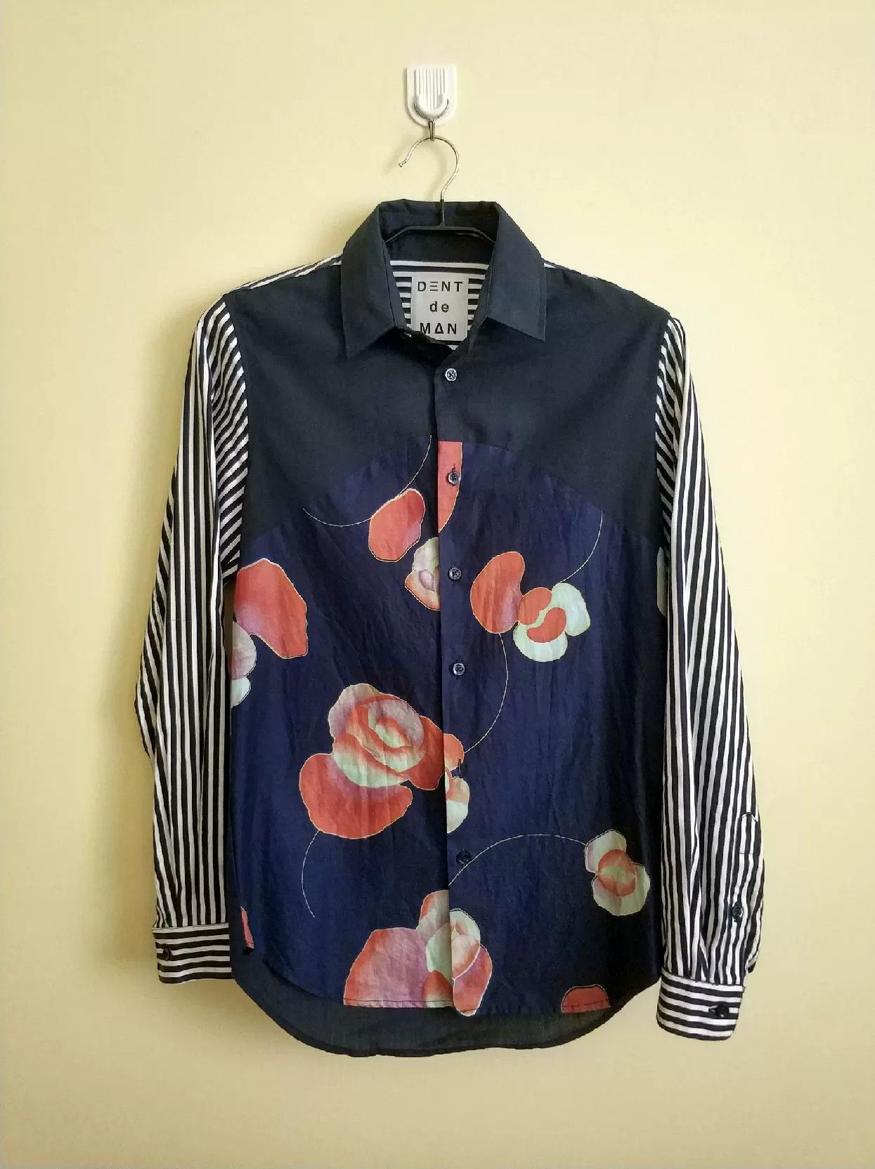 Dents Dent de Man Floral Shirt Size US S / EU 44-46 / 1 - 1 Thumbnail