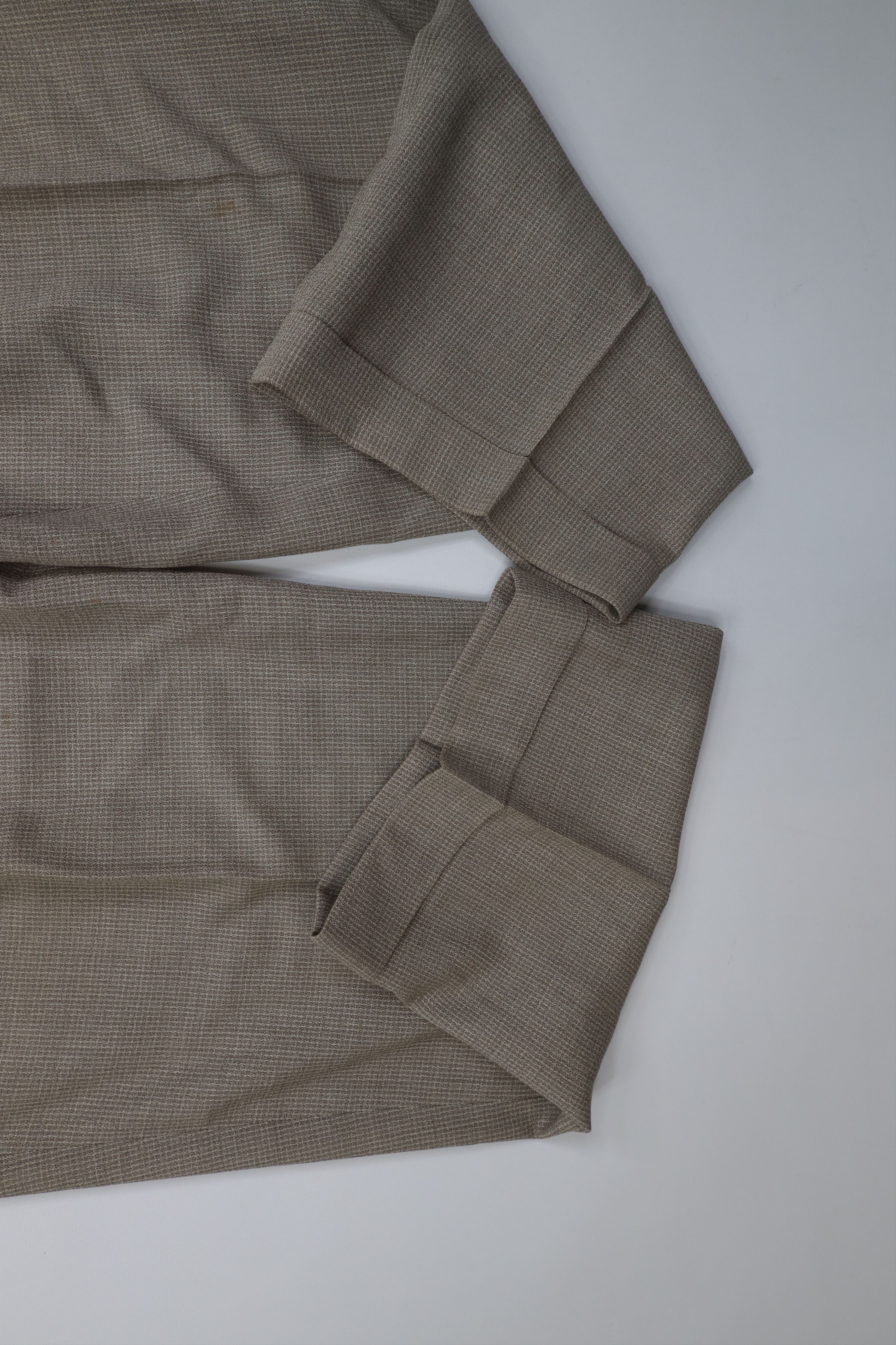 Vintage Vintage 90s Streetwear Wool Knit Wide Leg Chino Pants Size US 36 / EU 52 - 6 Thumbnail