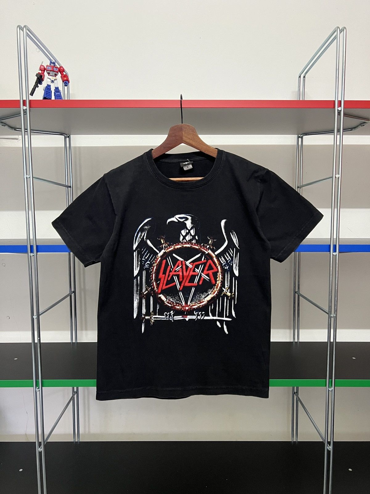 Band Tees Vintage Slayer Pentagram Eagle Band Tees Size M / US 6-8 / IT 42-44 - 3 Thumbnail