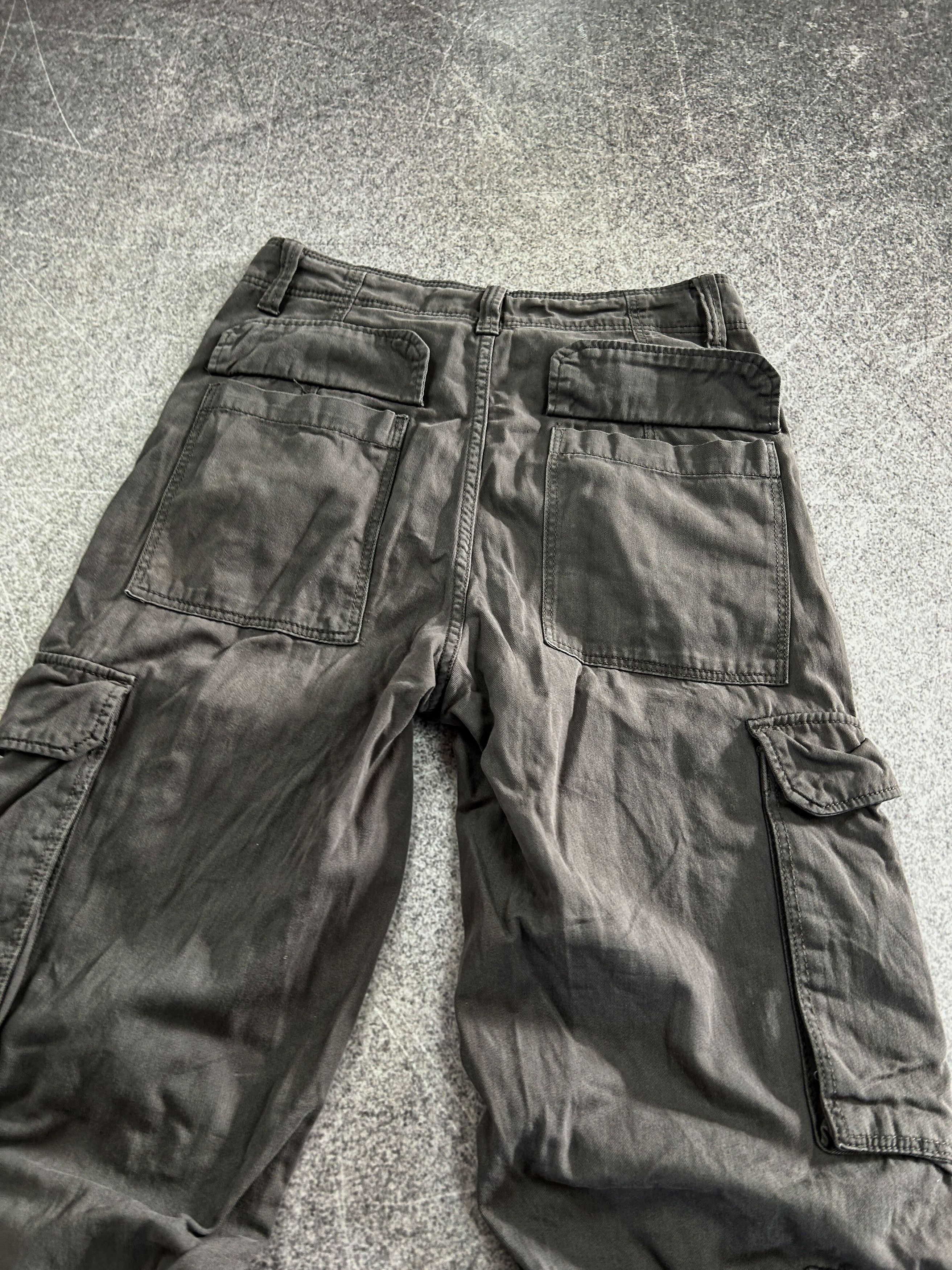 Vintage VTG Balenciaga Rick Owens Style Cargo Jeans 90s Y2K Size US 28 / EU 44 - 5 Thumbnail