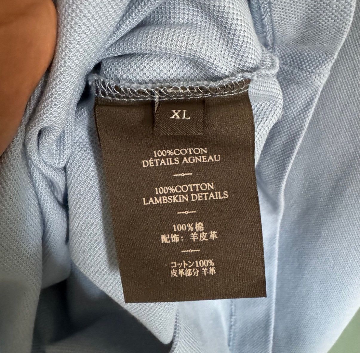 Berluti Berluti Paris Blue Polo Short Sleeve Shirt size XL Size US XL / EU 56 / 4 - 5 Thumbnail