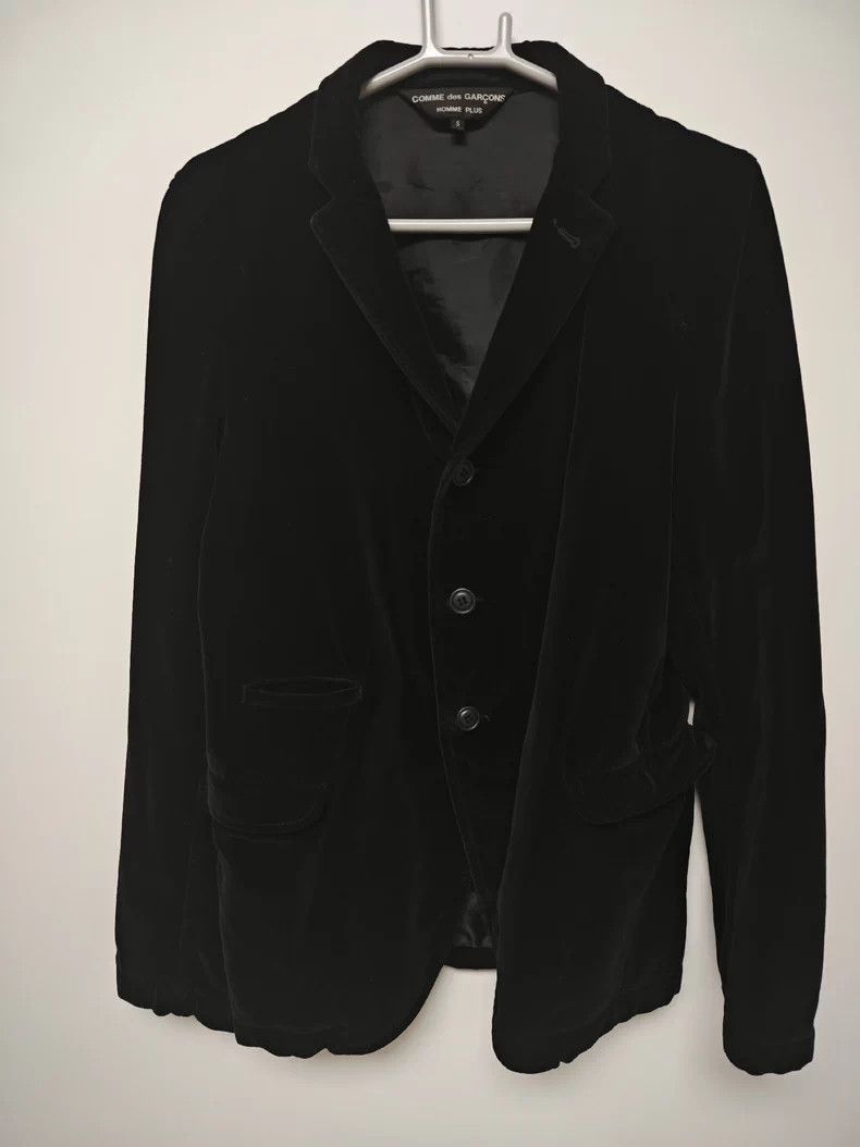 Comme des Garcons Comme des Garcons 11AW Black Velvet Coat Size US S / EU 44-46 / 1 - 1 Thumbnail
