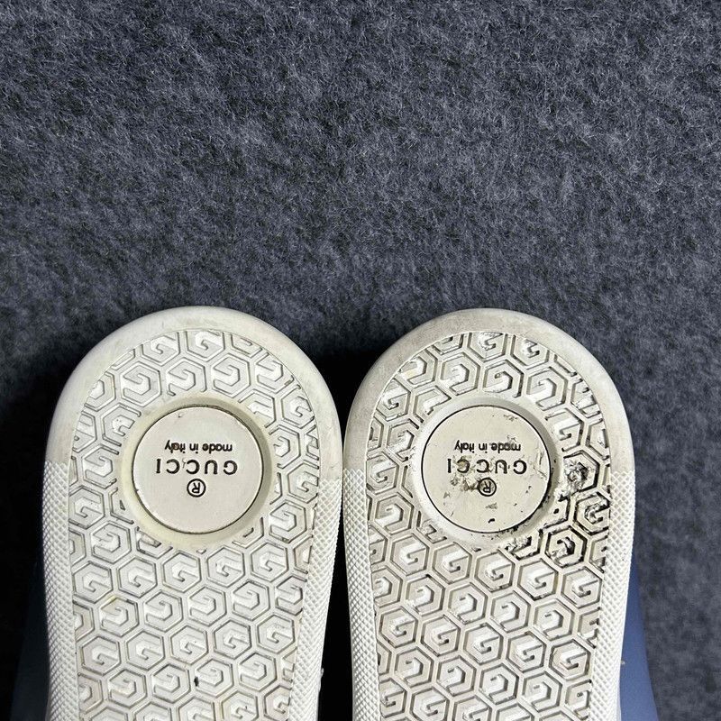 Other Gucci Blue and White Fashion Sneakers for Men Size US 6.5 / EU 39-40 - 5 Thumbnail