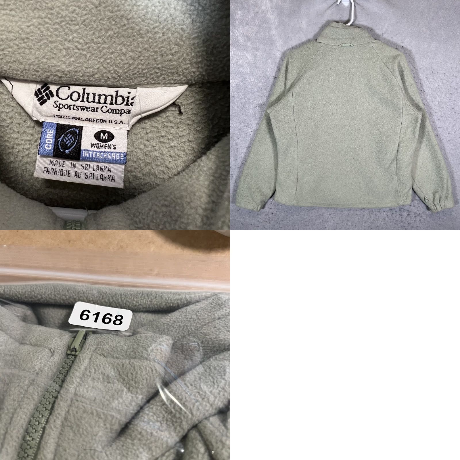 Vintage VINTAGE Columbia Core Interchange Zip Fleece Sweater Womens M Green Nike? Size M / US 6-8 / IT 42-44 - 8 Thumbnail