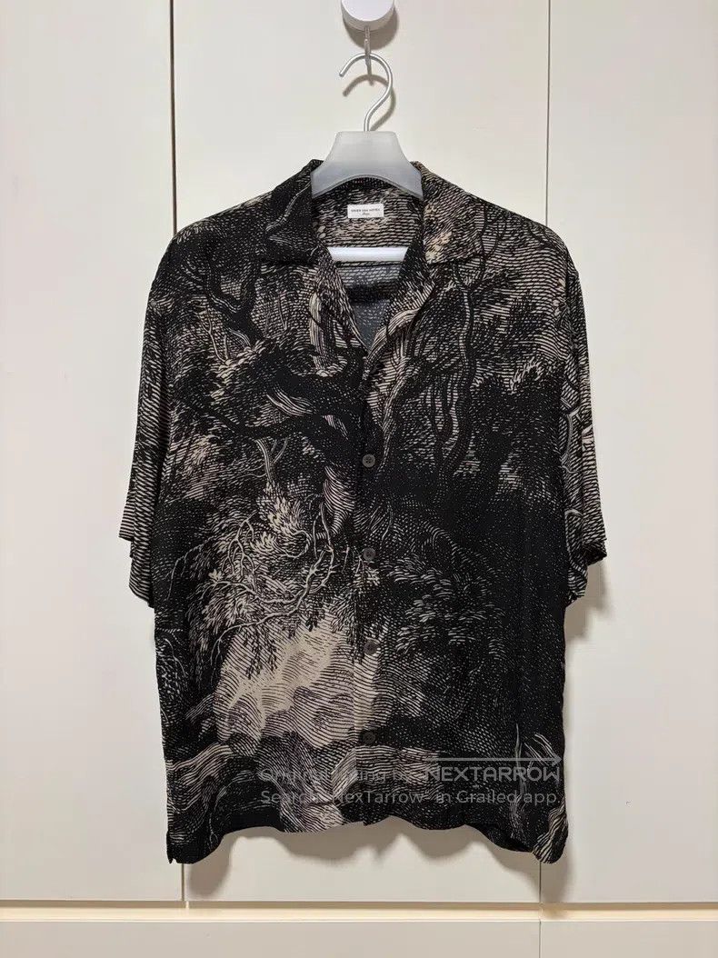 Dries Van Noten Dries Van Noten Cuban Collar Shirt Size US L / EU 52-54 / 3 - 1 Thumbnail