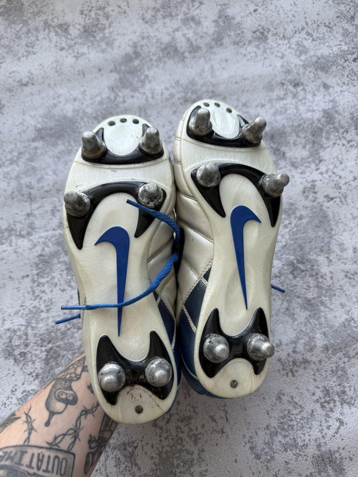 Nike × Vintage Vintage 2003 Nike Total 90 Football Boots Size 41 Size US 8 / EU 41 - 4 Thumbnail