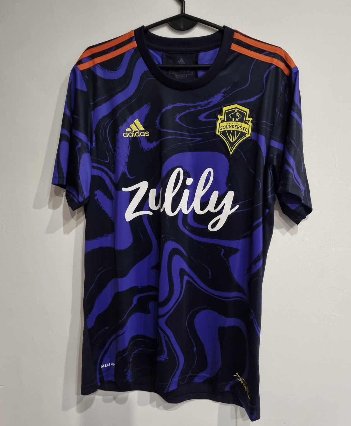 Adidas Seattle Sounders Adidas Jersey Size US L / EU 52-54 / 3 - 1 Thumbnail