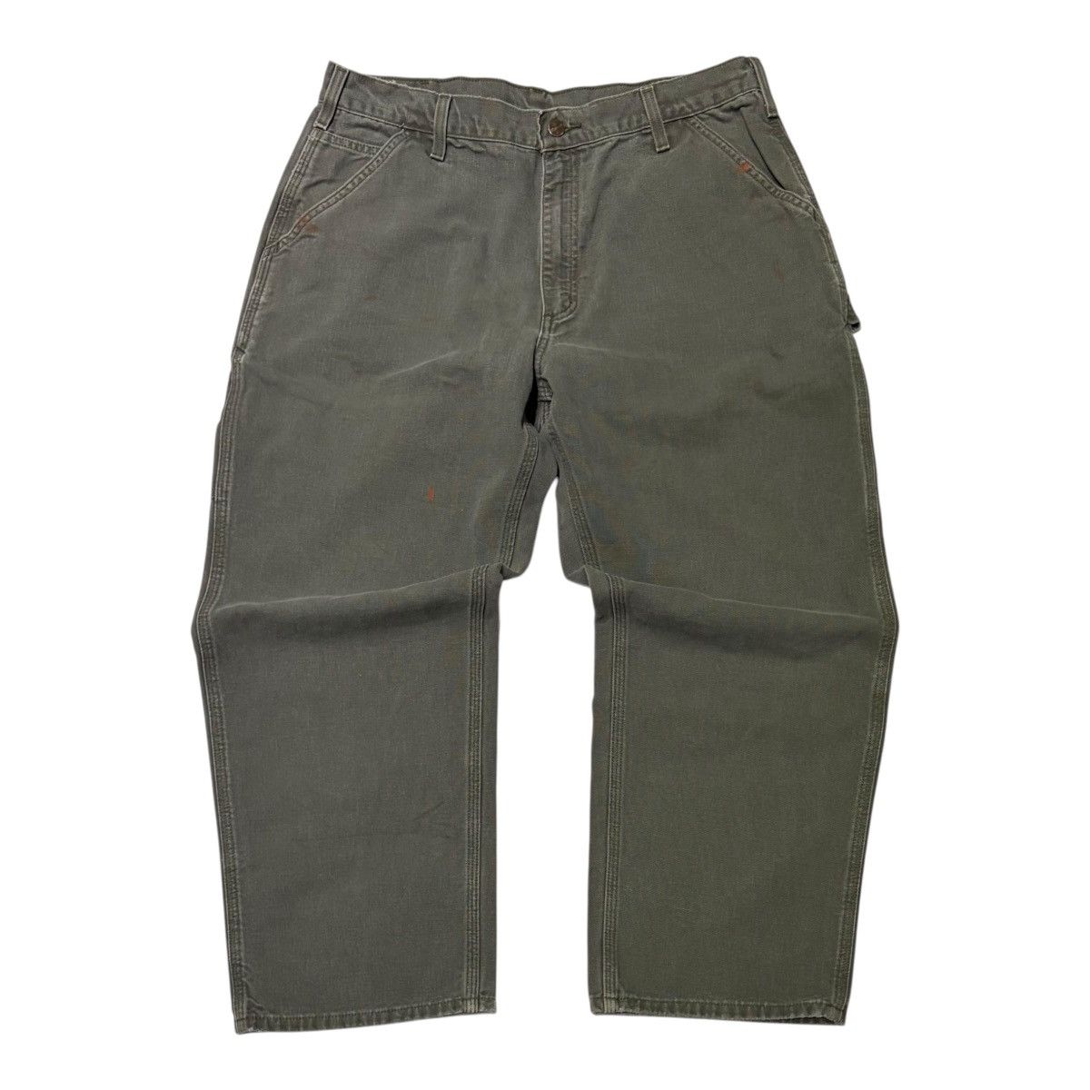 Carhartt Vintage Carhartt Carpenter Pants Olive Size US 38 / EU 54 - 1 Thumbnail