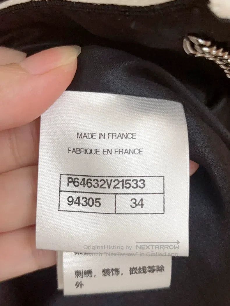 Chanel Chanel Black and white coat Size XXS / US 00 / IT 34 - 7 Thumbnail