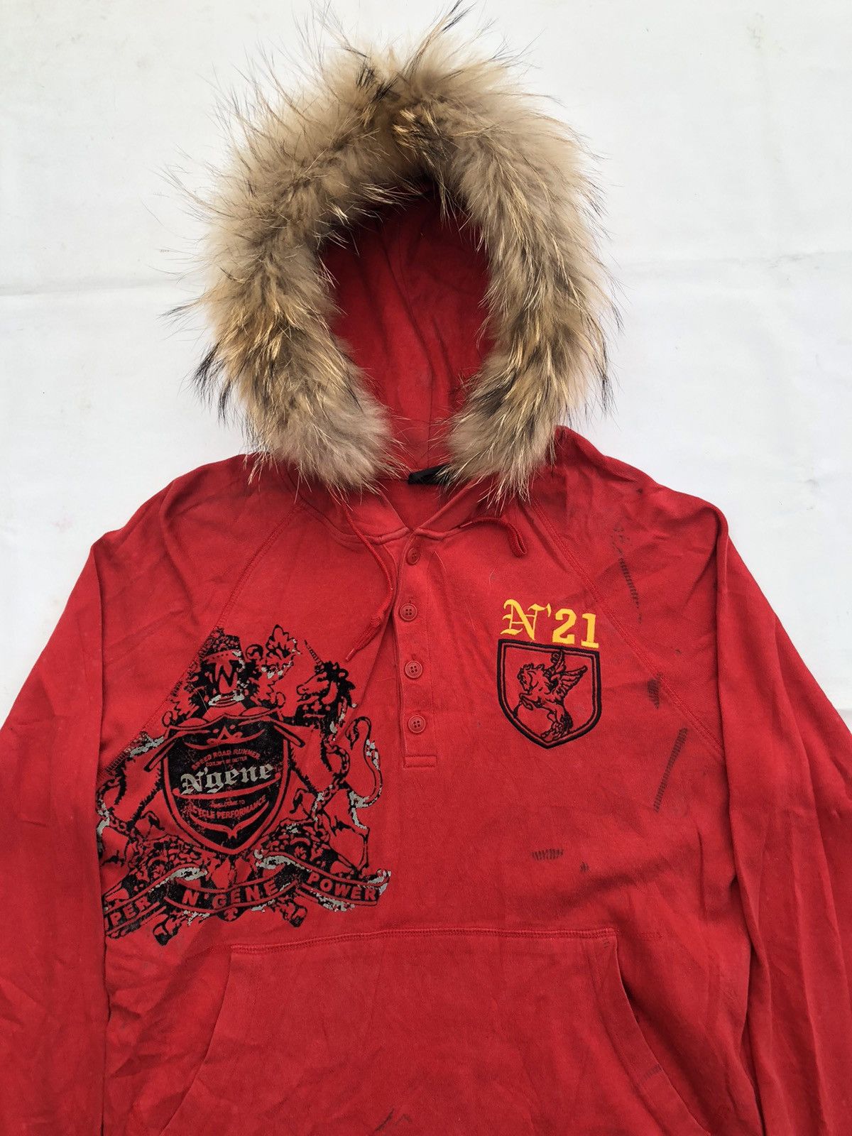 If Six Was Nine Tribal Poem Fur Hoodie Ngene Ifsixwasnine Lgb Style Size US M / EU 48-50 / 2 - 5 Thumbnail