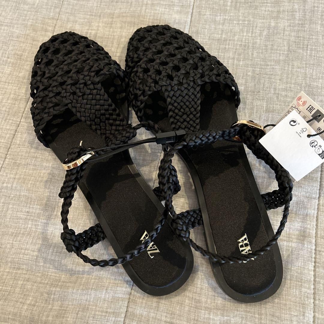 Zara ZARA Woven Flats Size US 10 / IT 40 - 5 Thumbnail