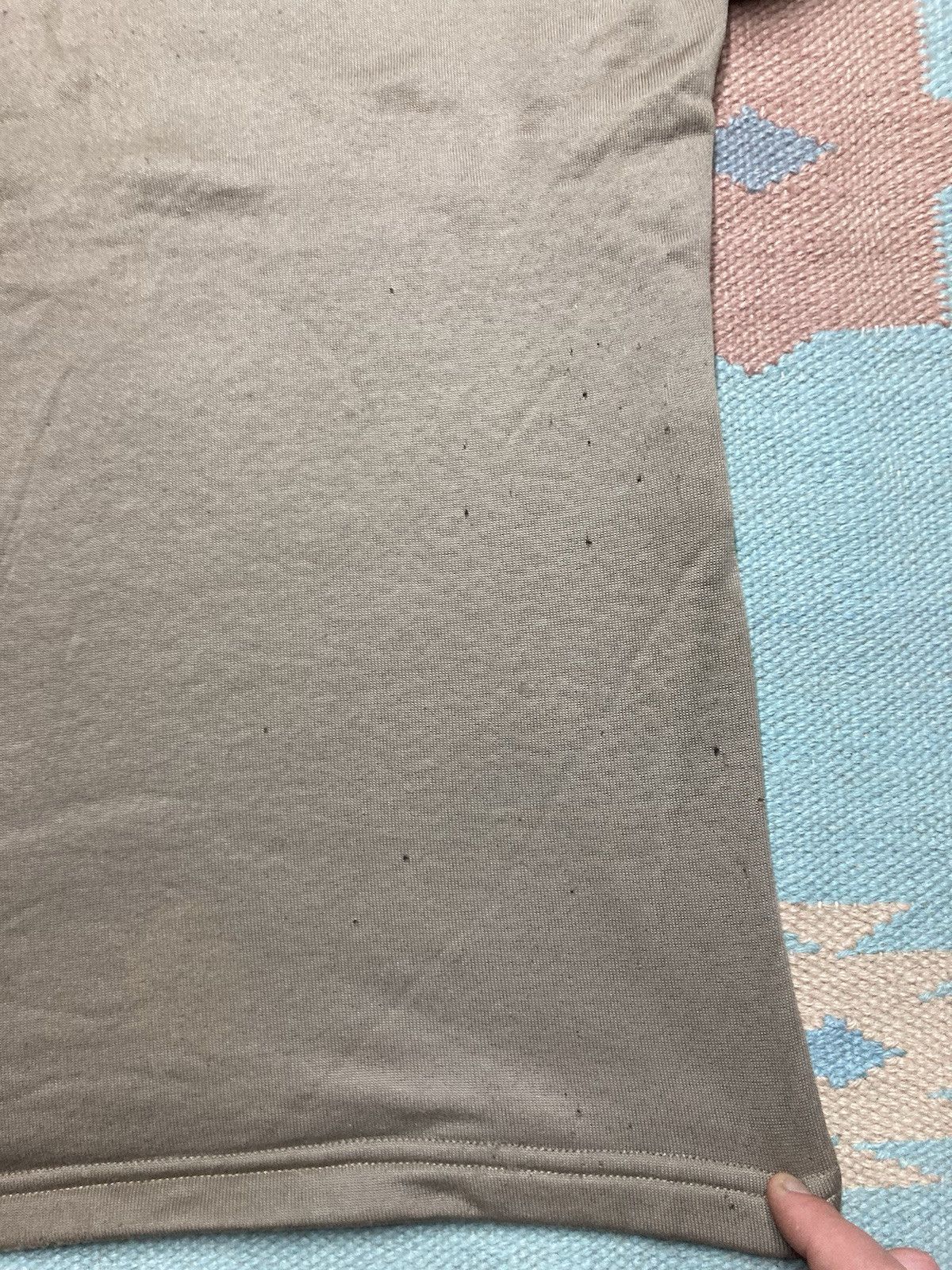 Vintage Vtg military cold weather undershirt distressed polo large Size US L / EU 52-54 / 3 - 7 Thumbnail