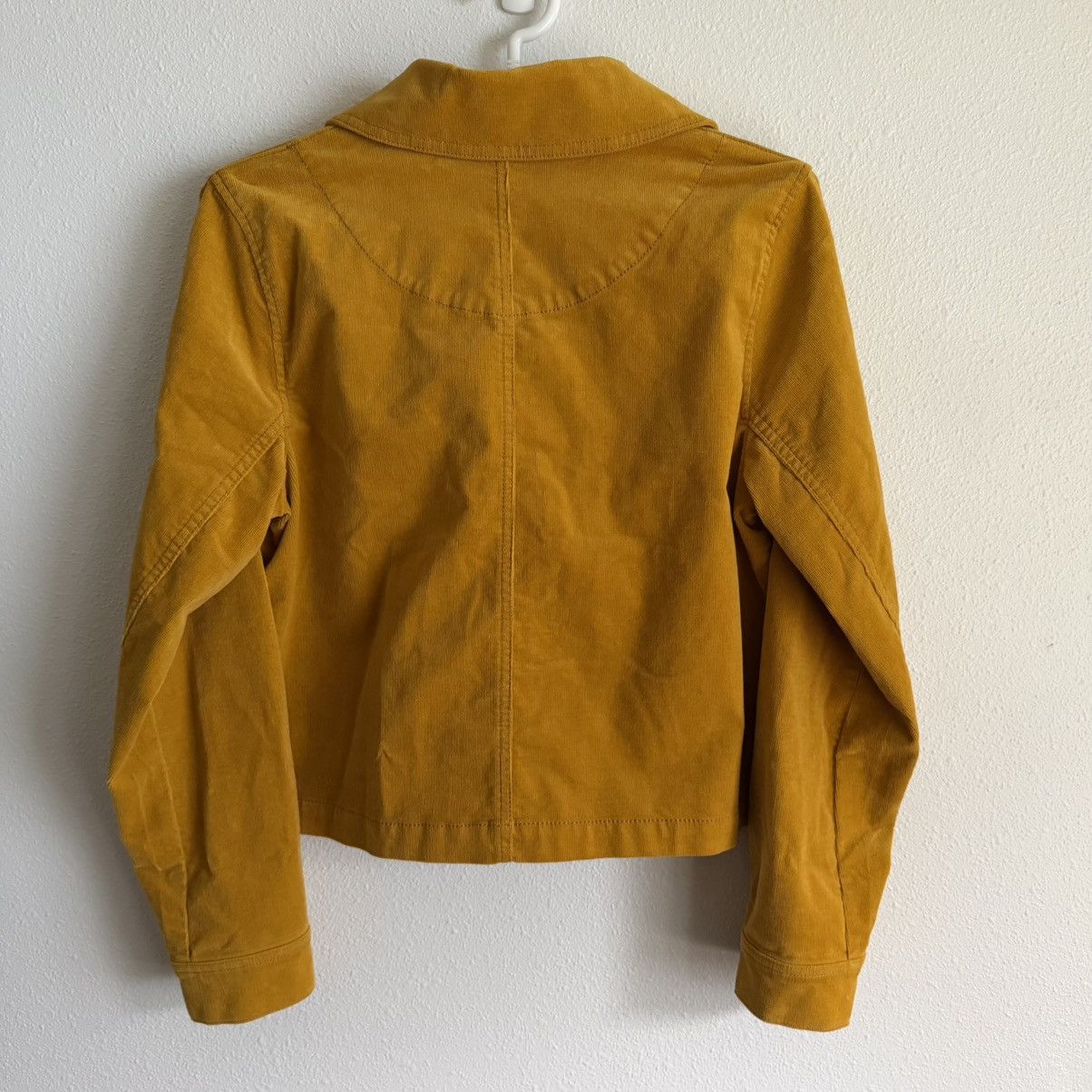 Other CAbi Womens Small Mustard Yellow Corduroy Jacket Button Frnt Size S / US 4 / IT 40 - 5 Thumbnail