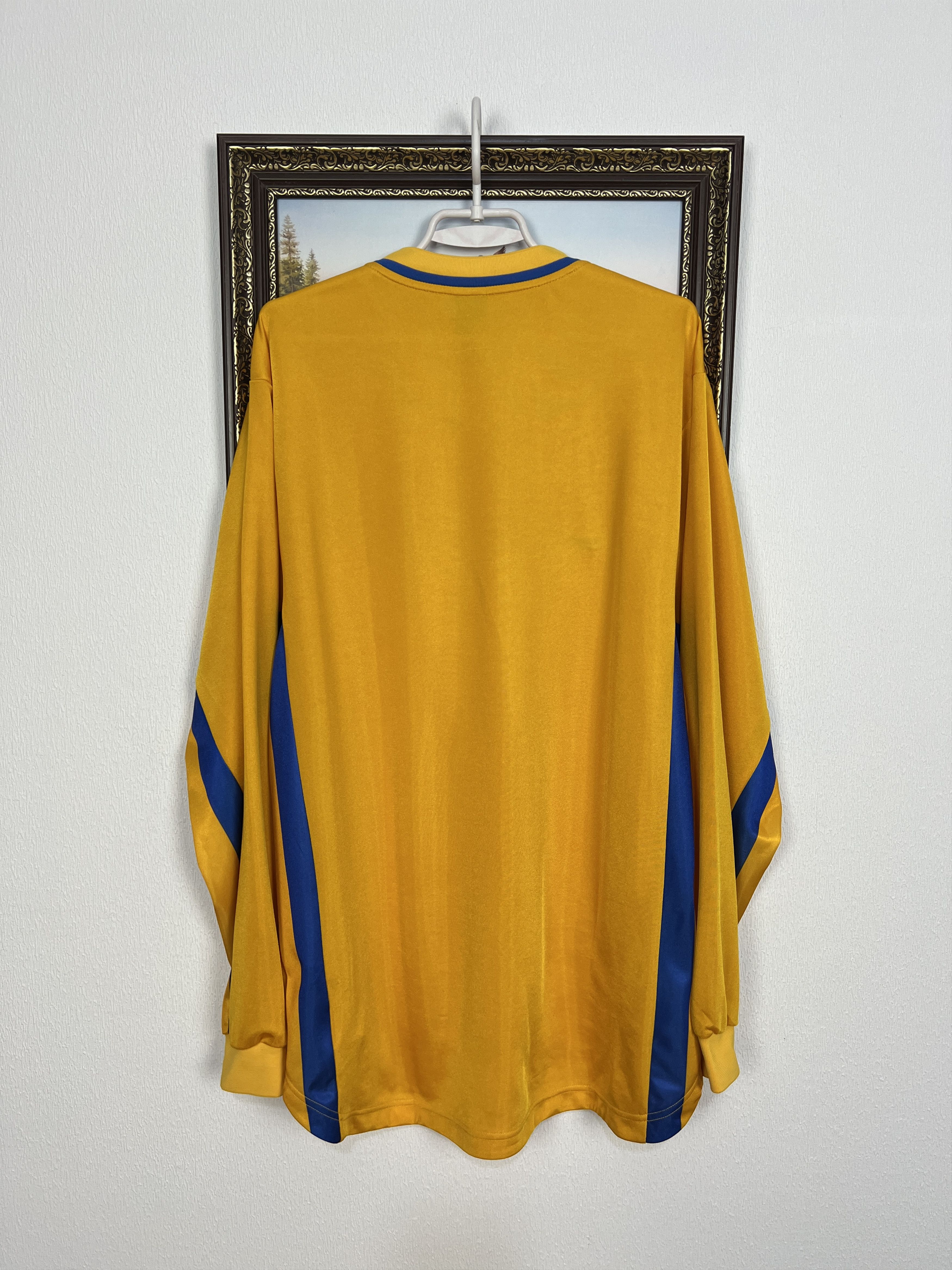 Nike Vintage 90's Nike Football Template Shirt Long Sleeve Soccer Size US XL / EU 56 / 4 - 11 Thumbnail