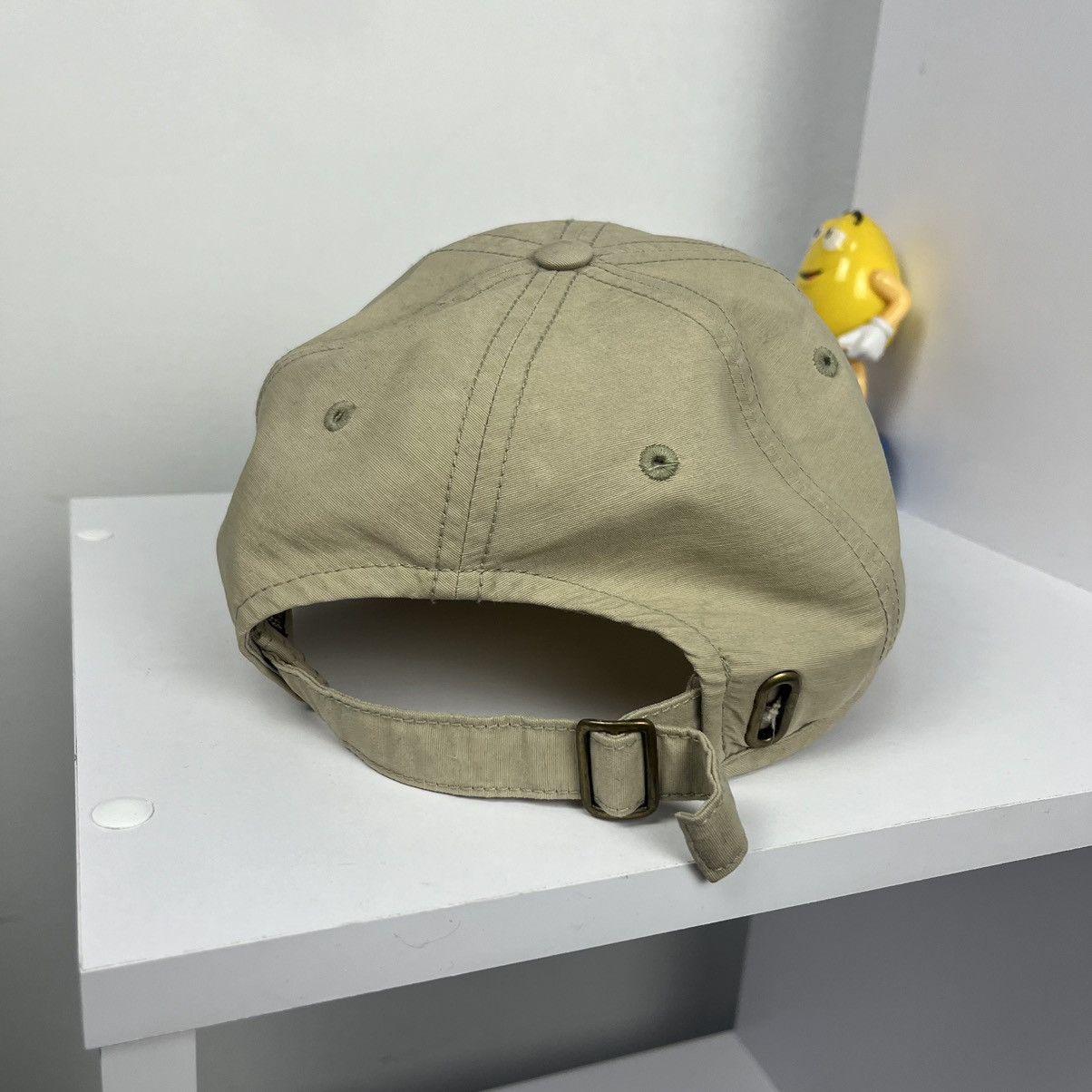 Marlboro Classics × Vintage 🎞️VINTAGE🎞️ Marlboro Classics Quality Label Beige sponsor Cap Size ONE SIZE - 6 Thumbnail