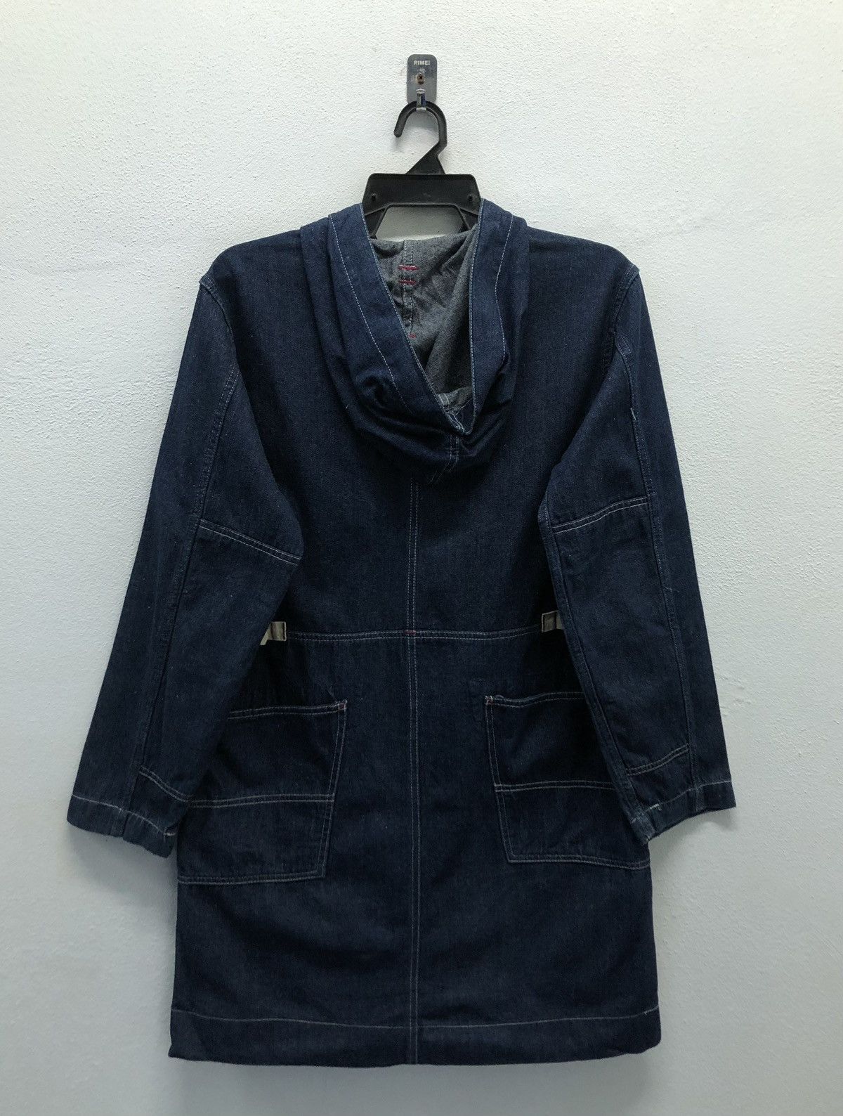 Japanese Brand Vintage Japanese Brand Rna inc Long Denim Jacket With Hood Size US M / EU 48-50 / 2 - 2 Thumbnail