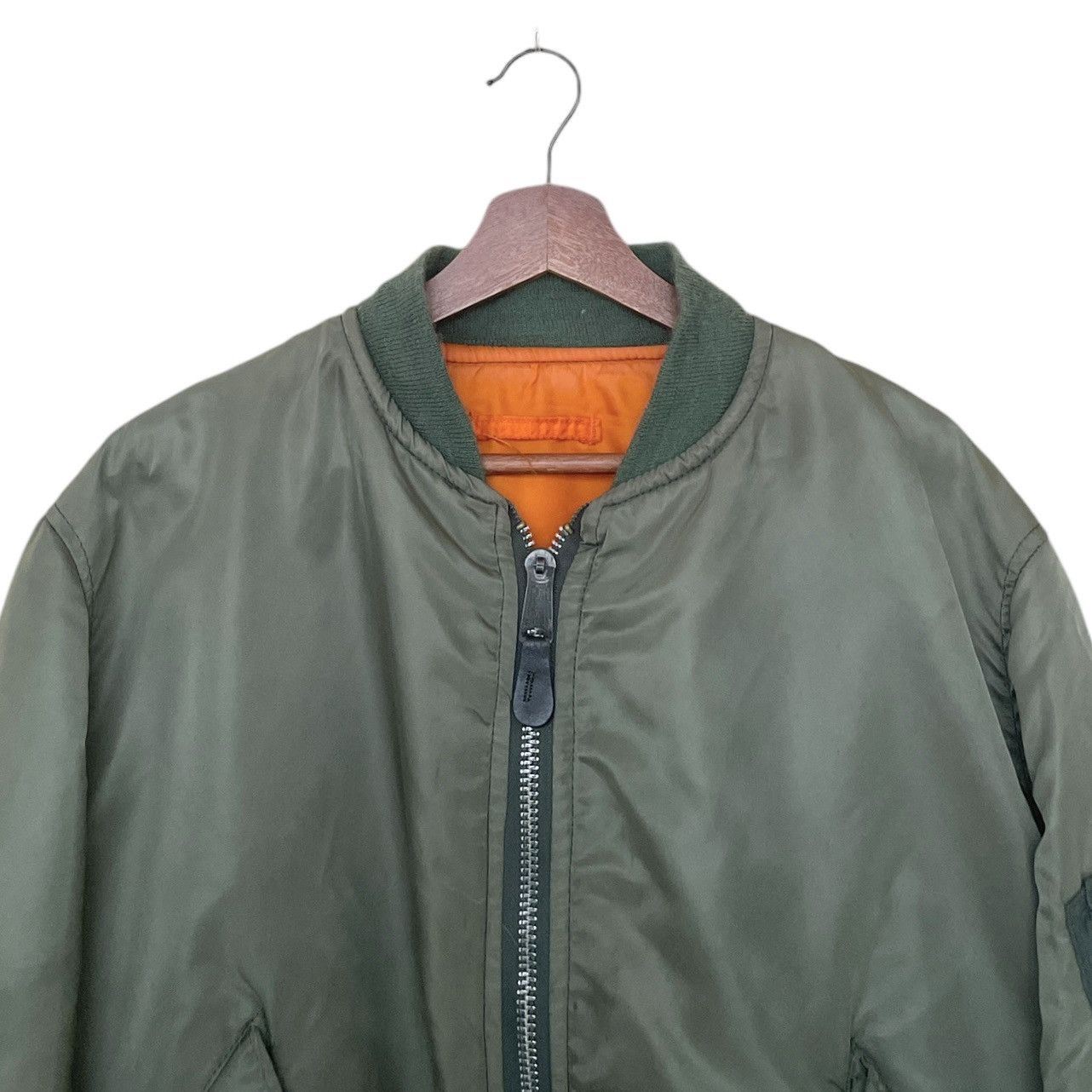 Vintage Vintage USAF MA-1 Fly Jacket 1980s Size US L / EU 52-54 / 3 - 7 Thumbnail