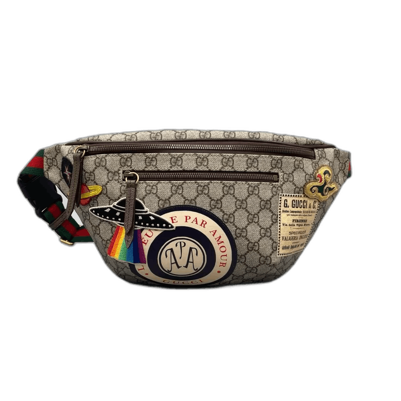 Gucci GUCCI Vintage Logo Flying Saucer Waist Bag-2505 Size ONE SIZE - 1 Thumbnail