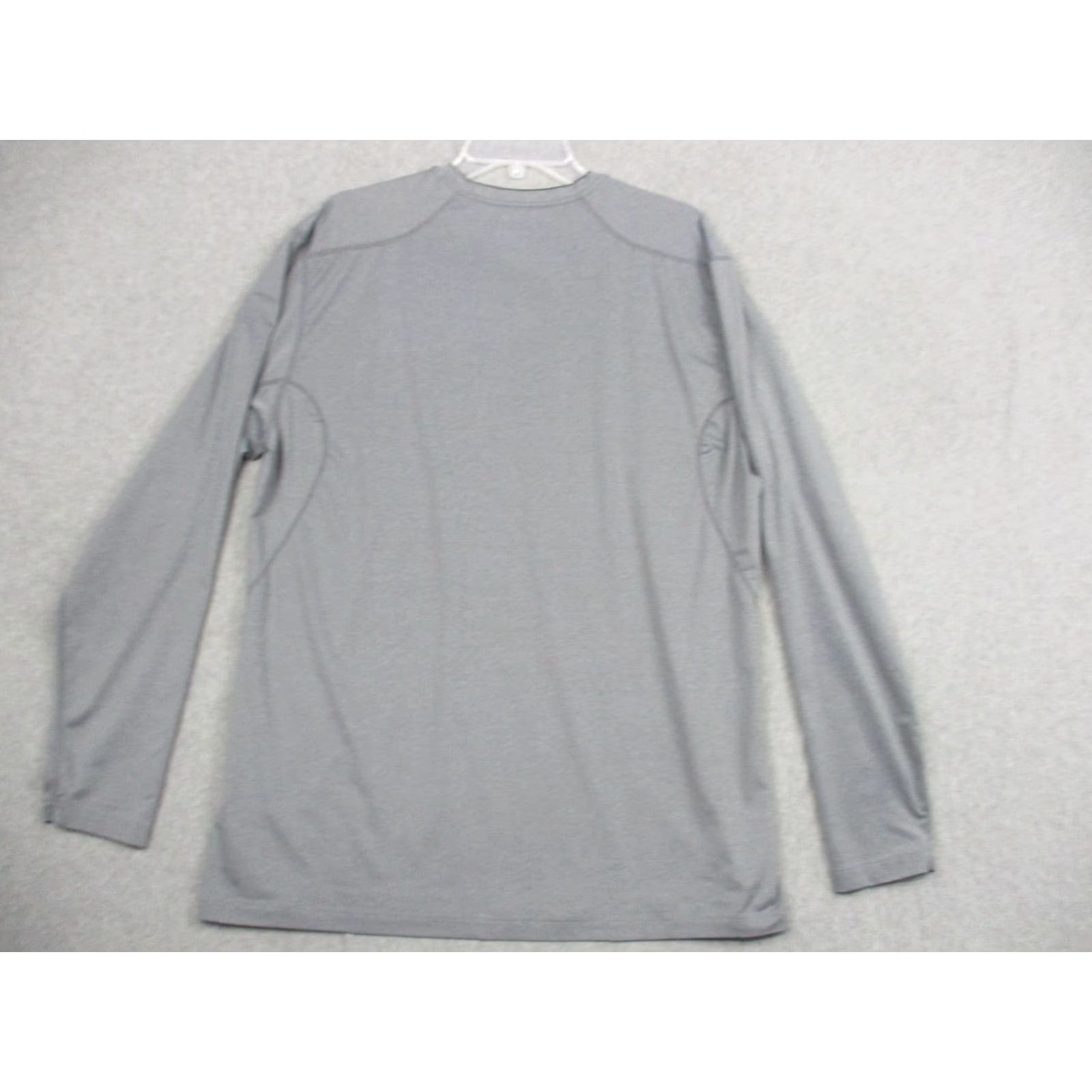 Nike Nike Pro Shirt Mens 2XL Gray Long Sleeve NikeFIT Performance Training Crewneck Size US XXL / EU 58 / 5 - 7 Thumbnail
