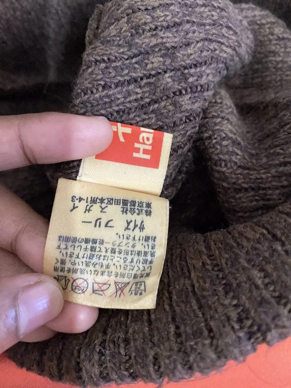 Hanes × Vintage Hanes Plain Beanie Hat Size ONE SIZE - 5 Thumbnail