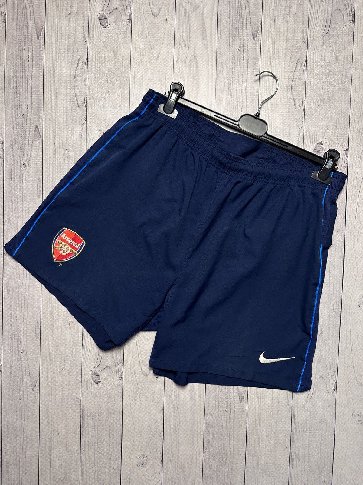 Vintage Nike Arsenal soccer shorts blue rare size L
