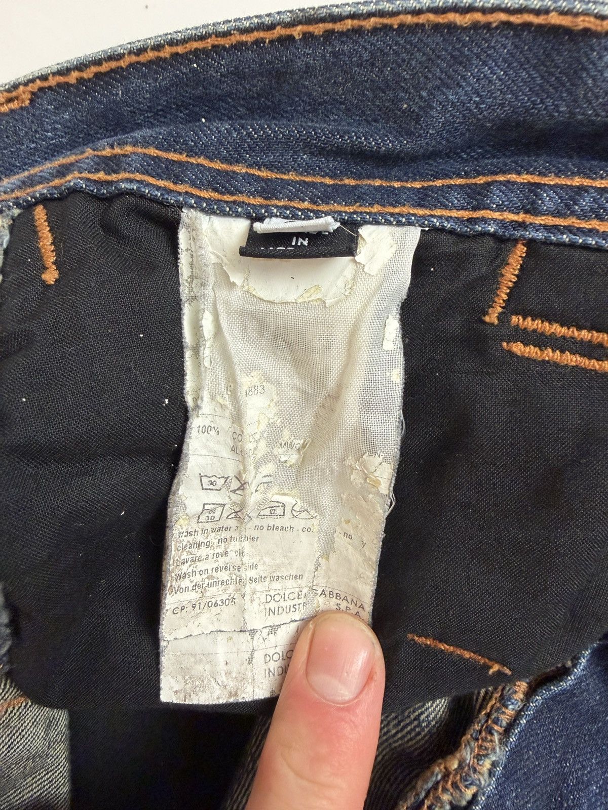 Dolce & Gabbana Dolce & Gabbana Denim Jeans Size US 35 - 10 Thumbnail