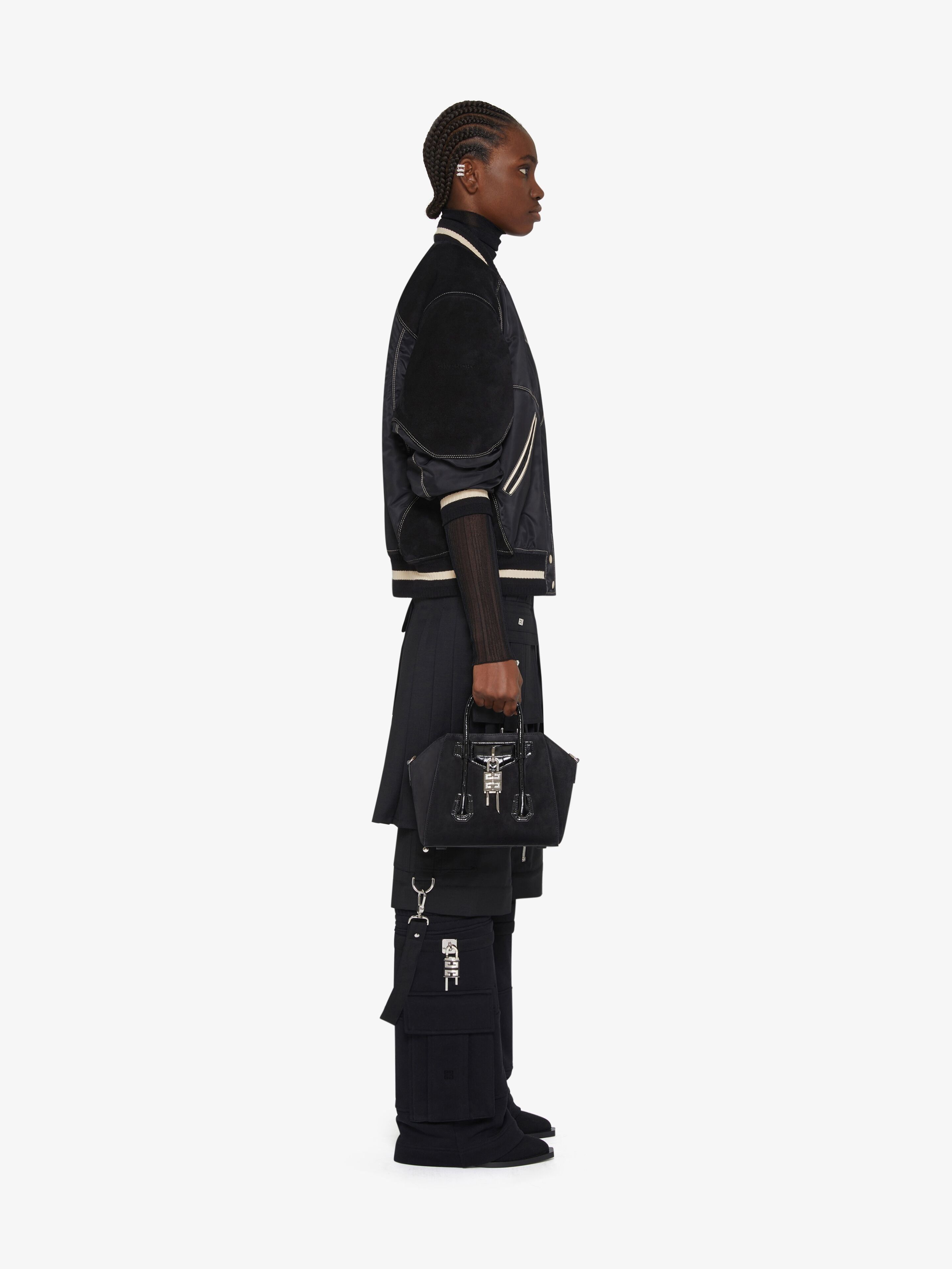 Givenchy o1srvl11e0525 Shark Lock Cowboy High Boots 60mm in Black Size US 10 / IT 40 - 2 Thumbnail