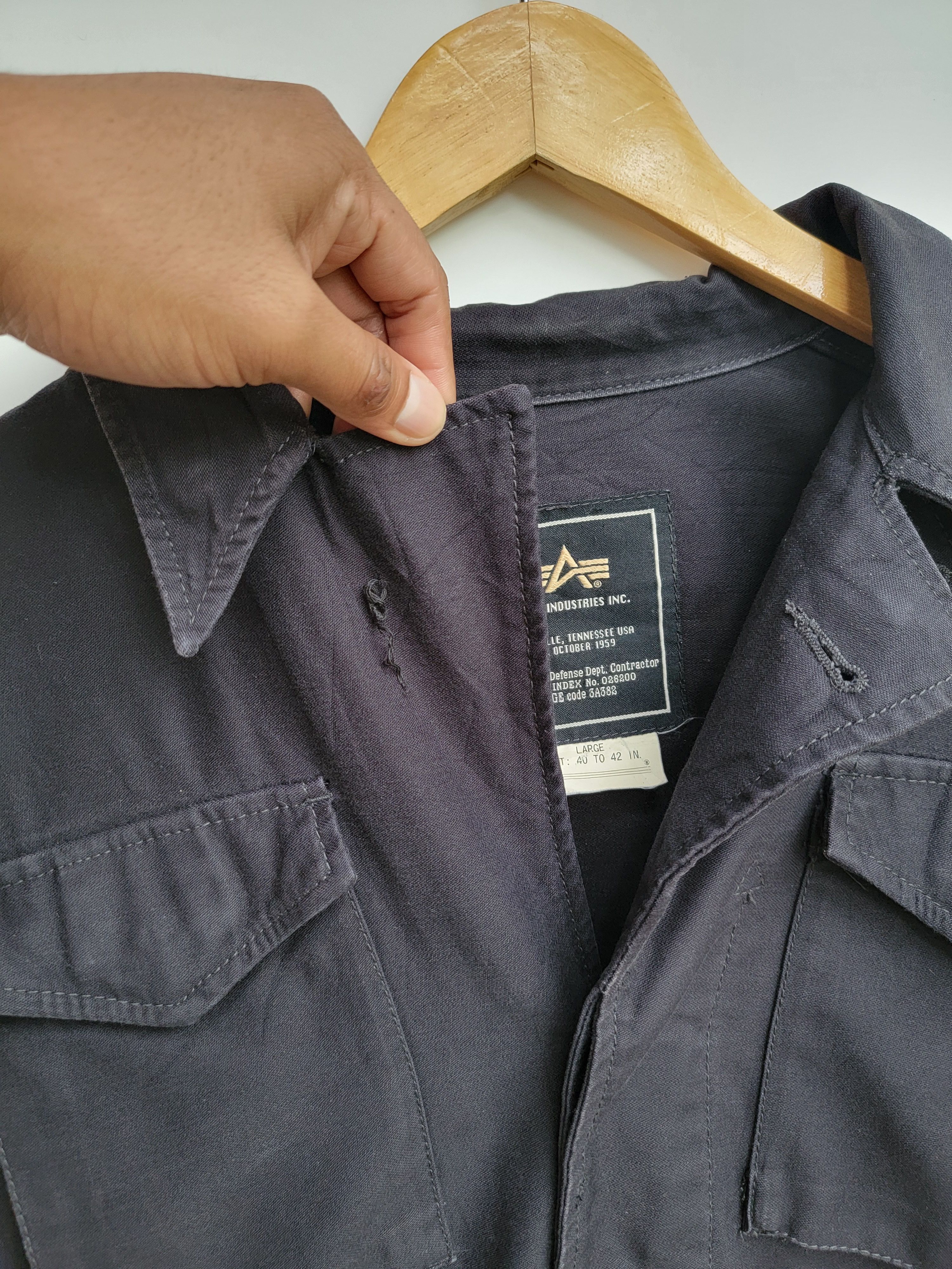Alpha Industries × Vintage Vintage Alpha Industries Jacket Size US L / EU 52-54 / 3 - 9 Thumbnail