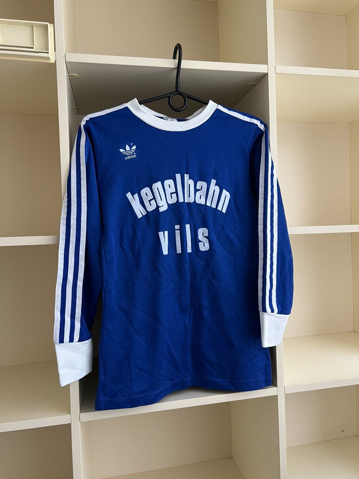 Adidas Vintage 80s Adidas Erima Long Sleeve Mede in West Germany Size US S / EU 44-46 / 1 - 4 Thumbnail