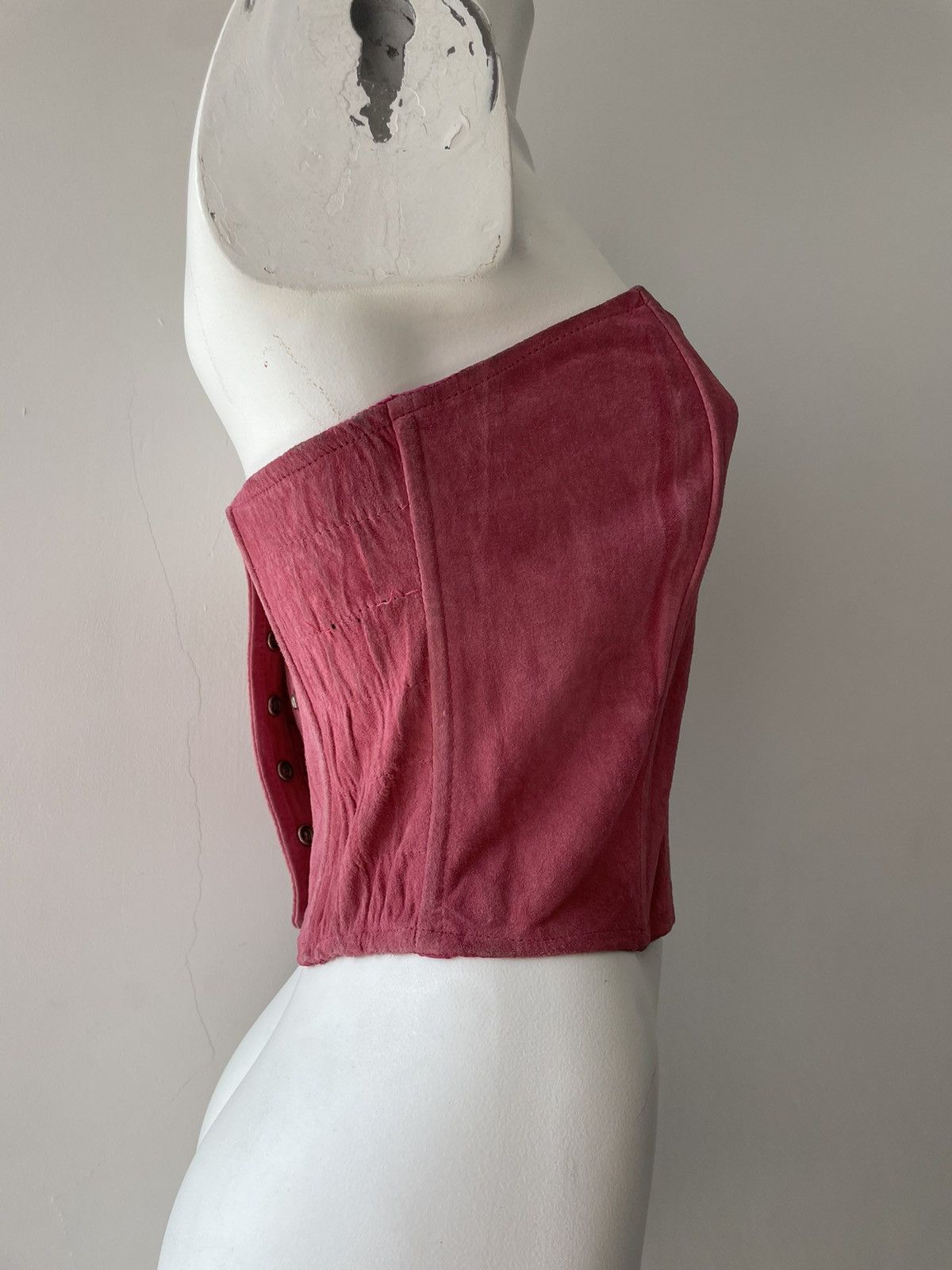 Vintage Vintage leather corset Size M / US 6-8 / IT 42-44 - 9 Thumbnail