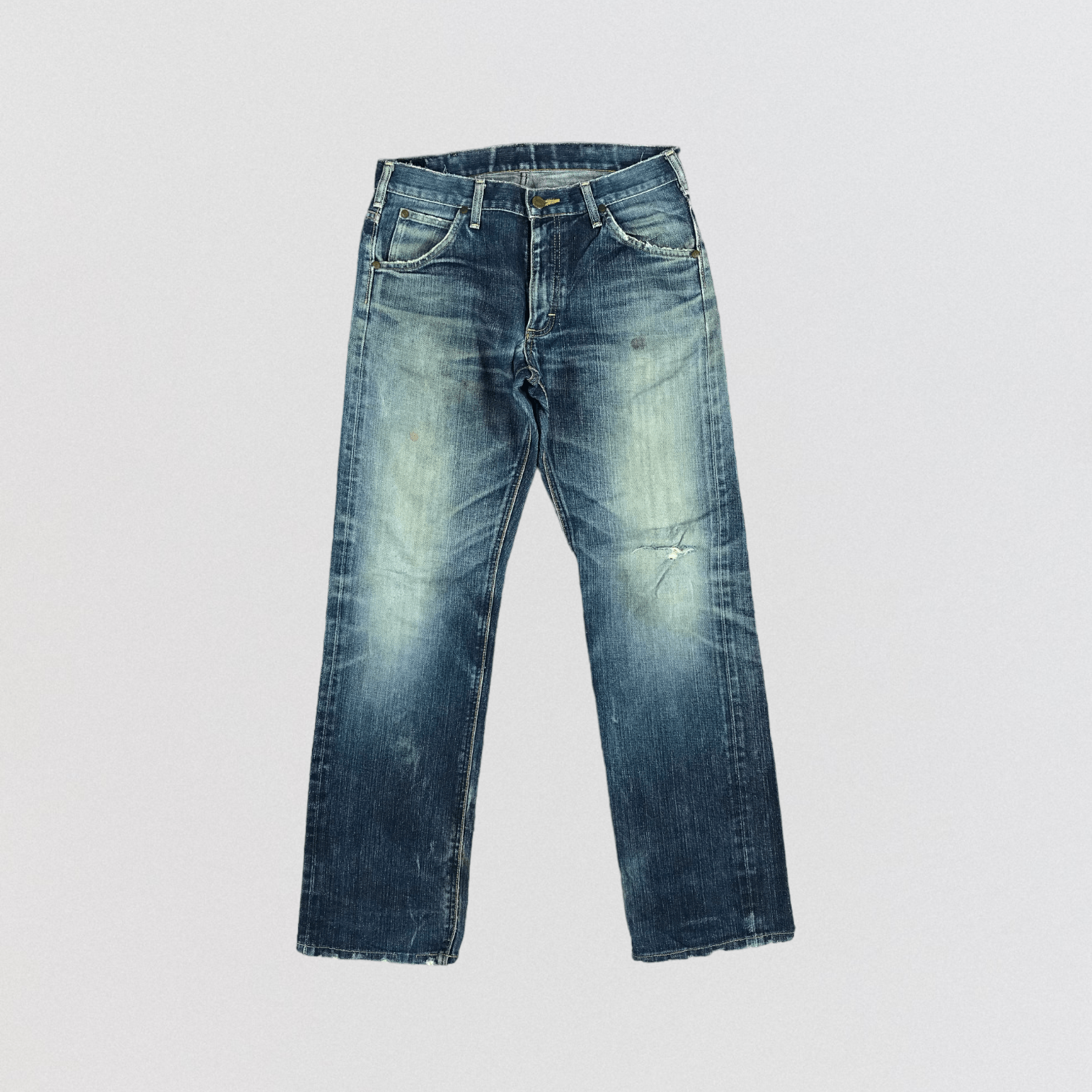 Lee Vintage Blue Wash Lee Jeans-JM2262 Size US 31 - 1 Thumbnail