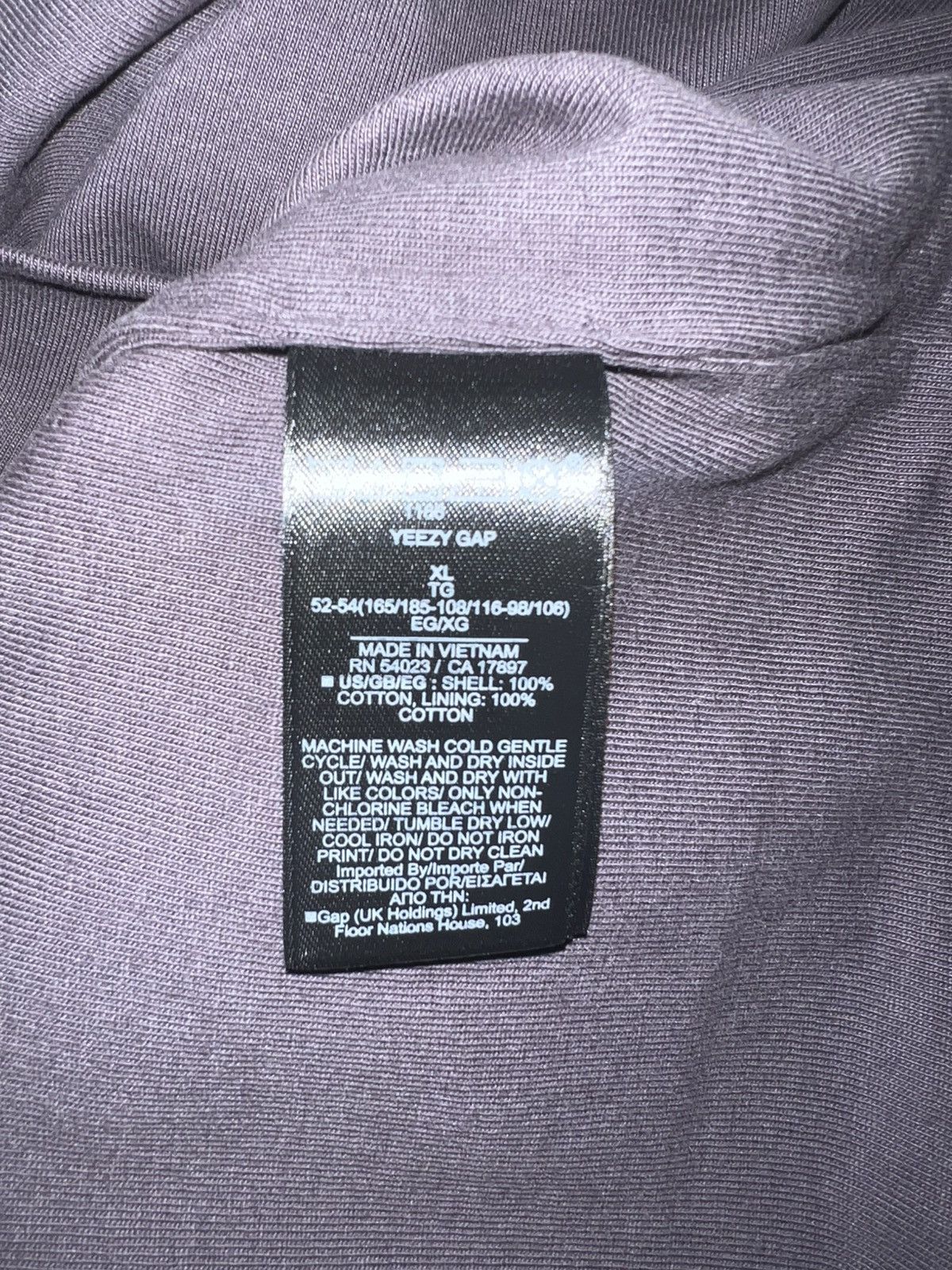Balenciaga × Gap × Yeezy Yeezy gap crop drove Size US XL / EU 56 / 4 - 6 Thumbnail