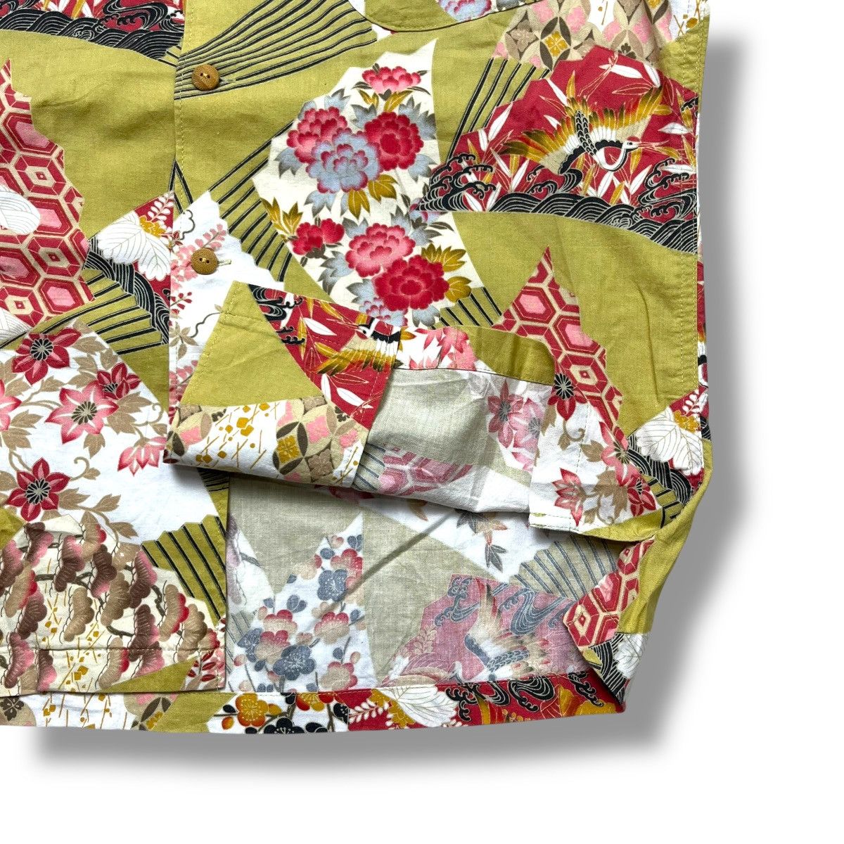 Japanese Brand Takeo Kikuchi loop collar hawaiian shirt inspired issey Size US M / EU 48-50 / 2 - 5 Thumbnail
