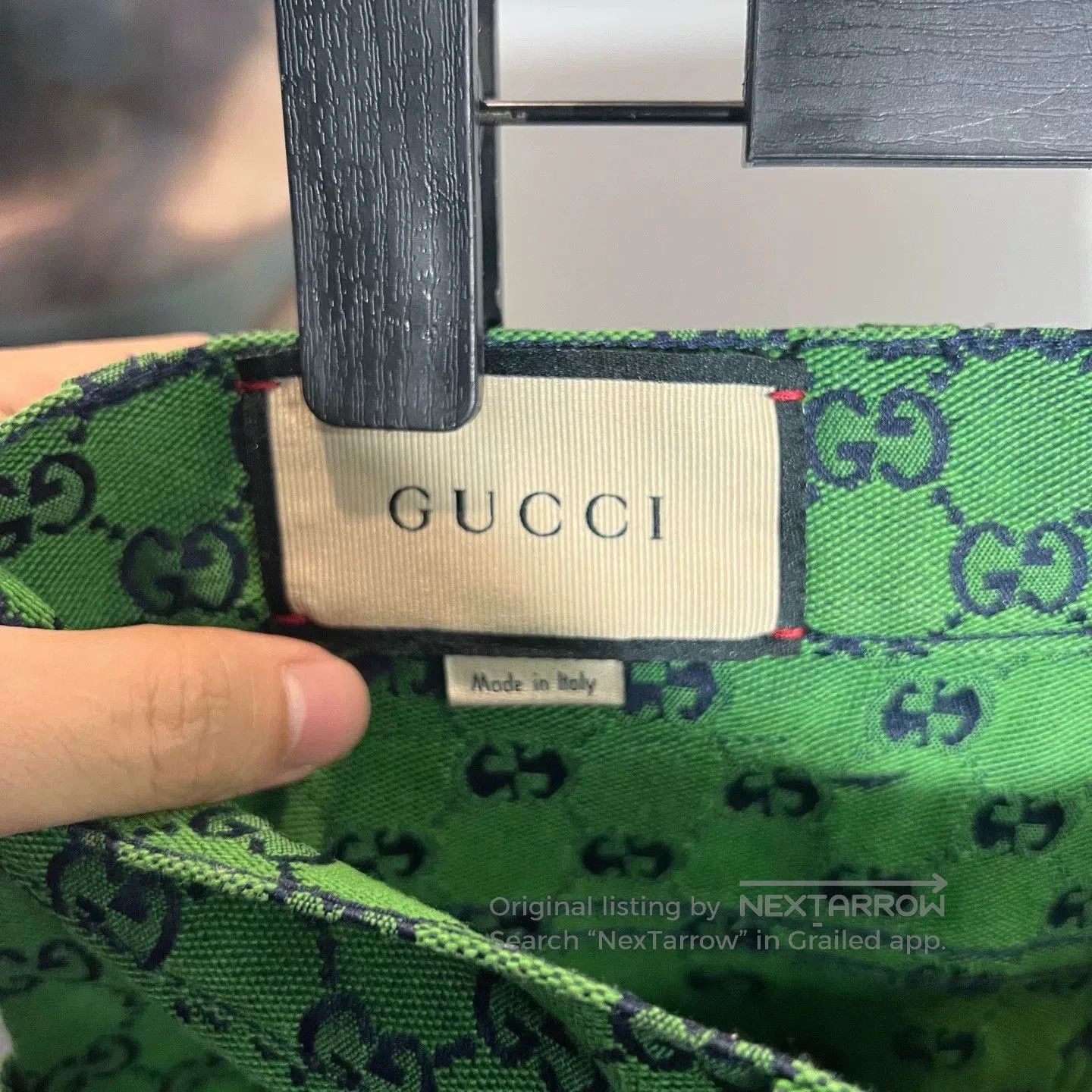 Gucci Gucci Green Checkered Straight. Size US 32 / EU 48 - 3 Thumbnail