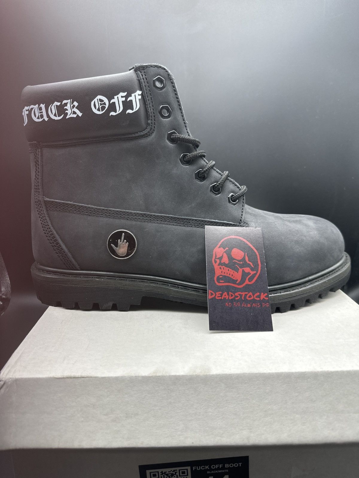 ineverheardofyou INHOY FUCK OFF Boot Size US 11 / EU 44 - 1 Thumbnail