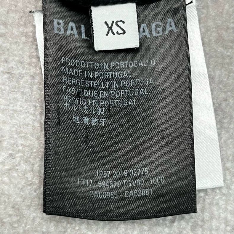 Balenciaga Balenciaga Logo monogram print crew neck short sleeve 2502- Size US XS / EU 42 / 0 - 6 Thumbnail