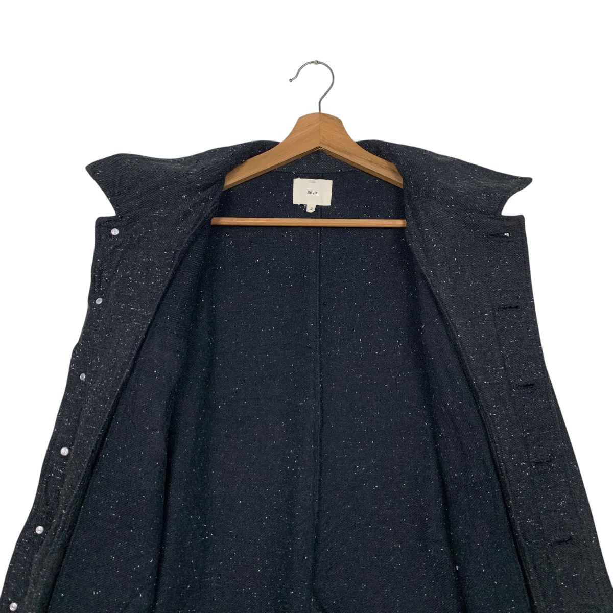 Japanese Brand REVO Neppy Cotton Chore Jacket Work Shirt Jacket #2810-C127 Size US S / EU 44-46 / 1 - 12 Thumbnail