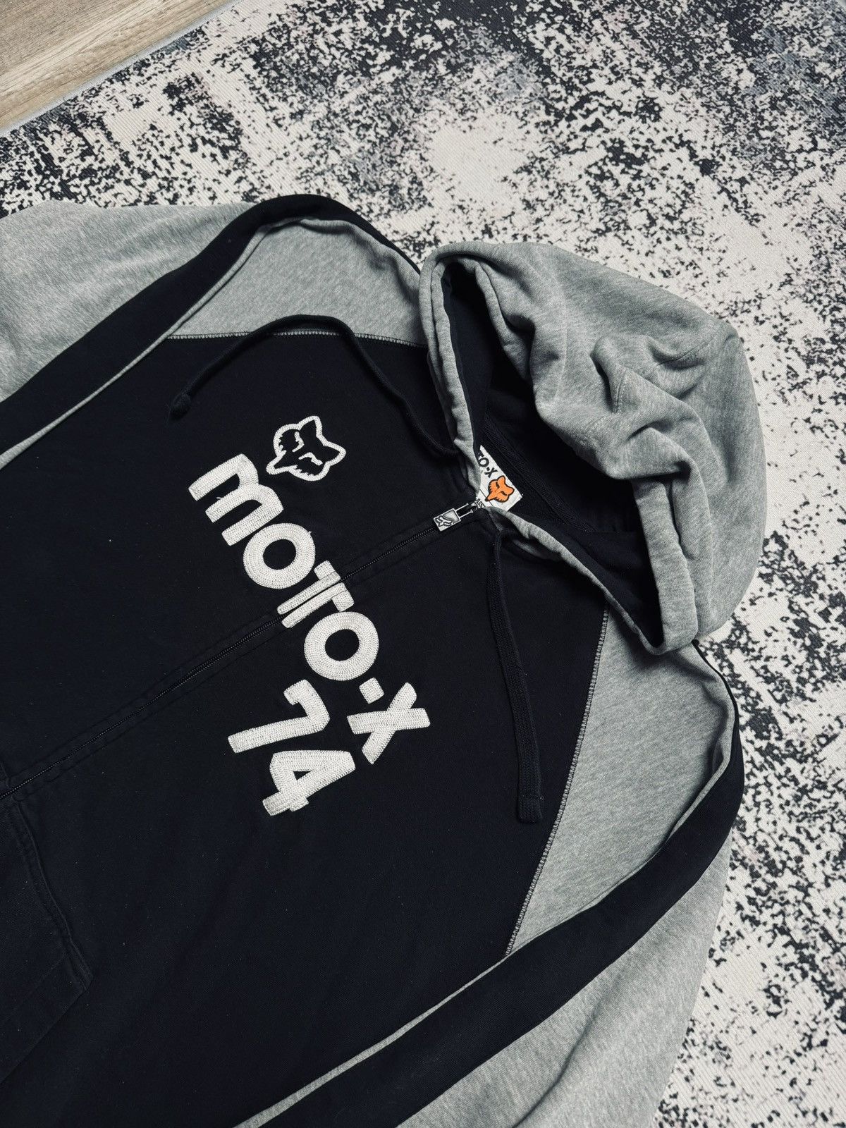 Fox Racing × JNCO × Vintage Vintage Y2K FOX Racing Hoodie Zip Up victory JNCO Size US XXL / EU 58 / 5 - 2 Thumbnail