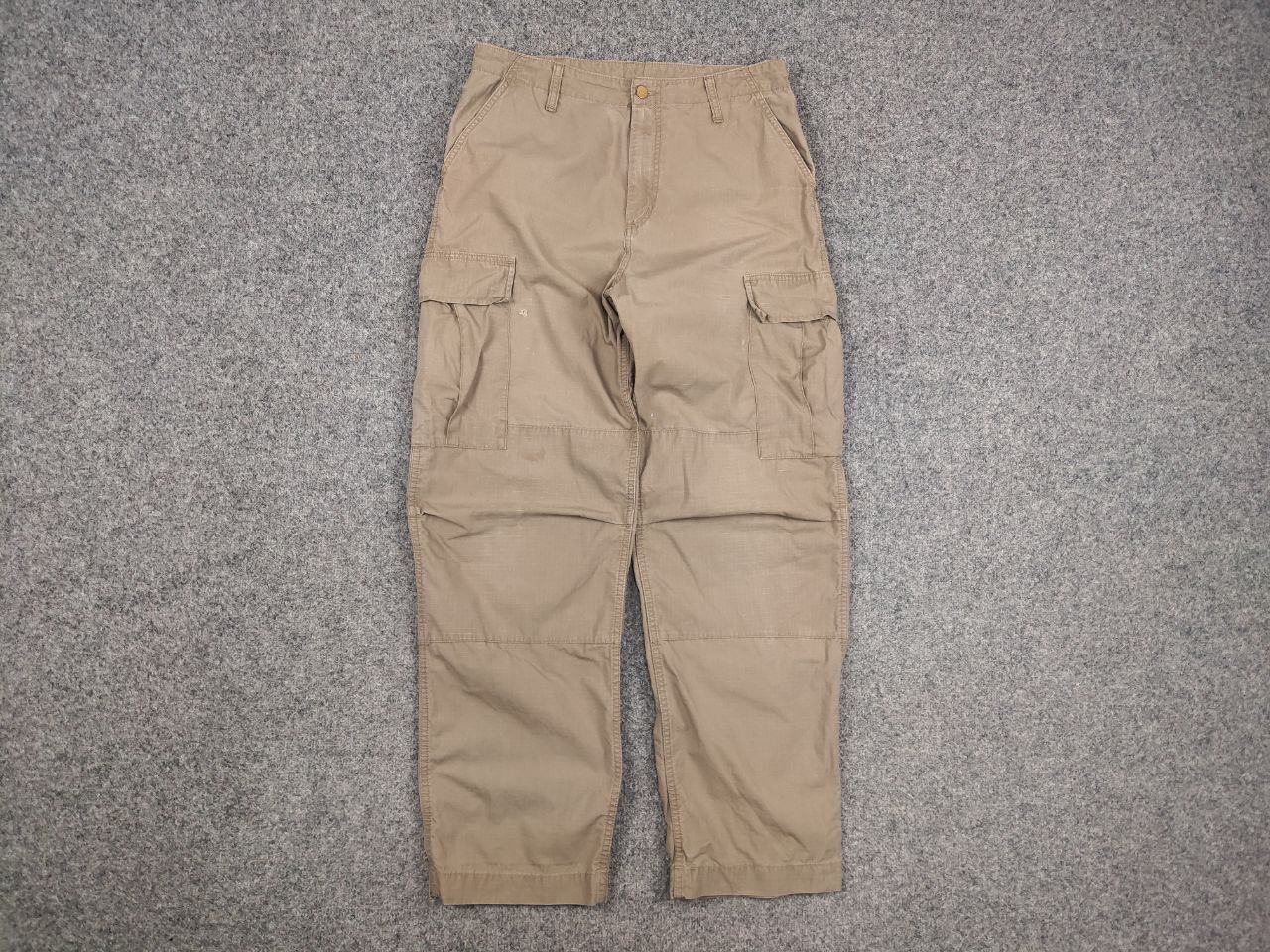 Vintage Carhartt Beige Ripstop Faded Cargo Pants Y2k Style