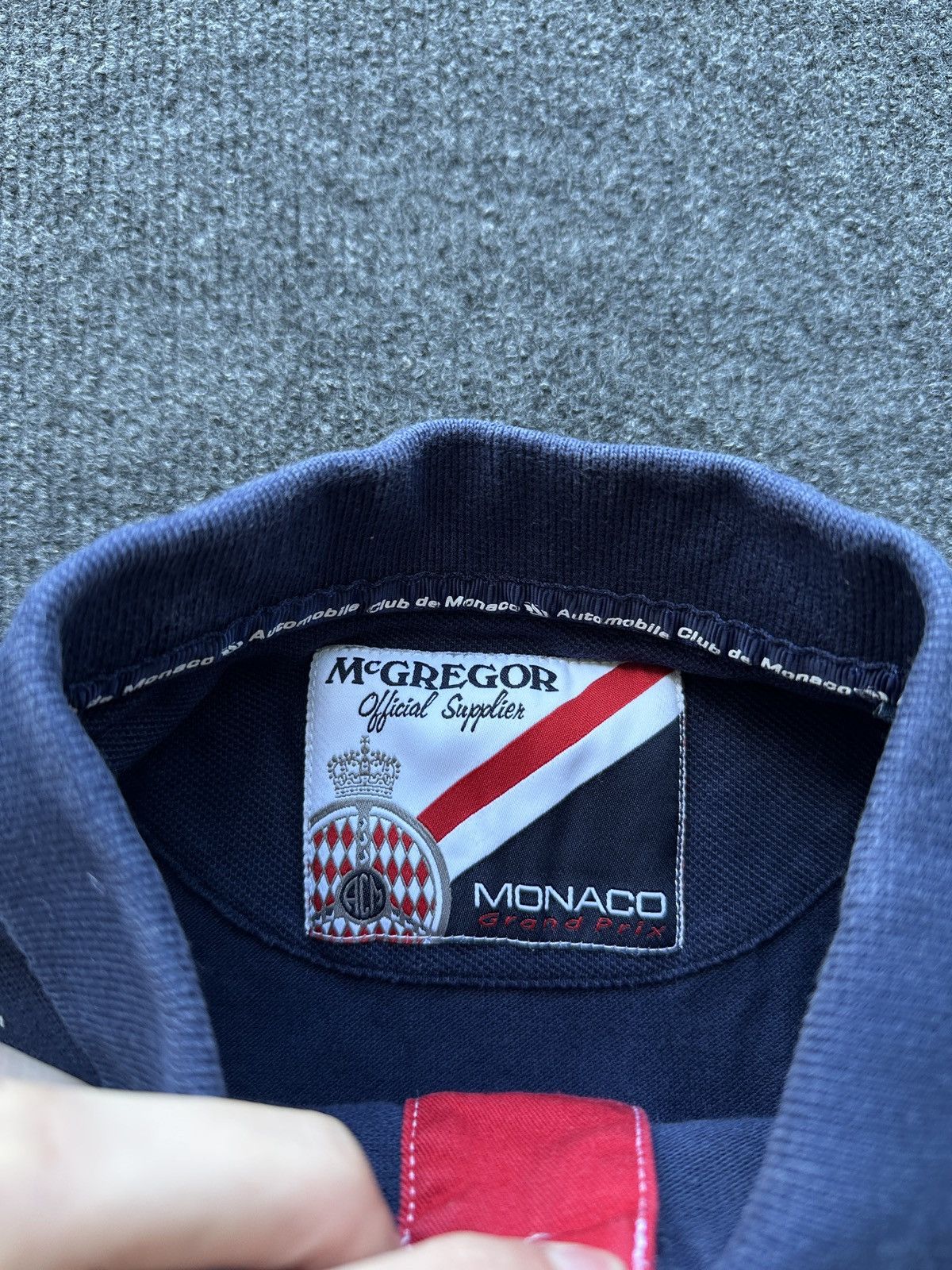 McGregor RACING 🚨 MONACO GRAND PRIX EDITION 73 ACM POLO MEN Size US L / EU 52-54 / 3 - 7 Thumbnail