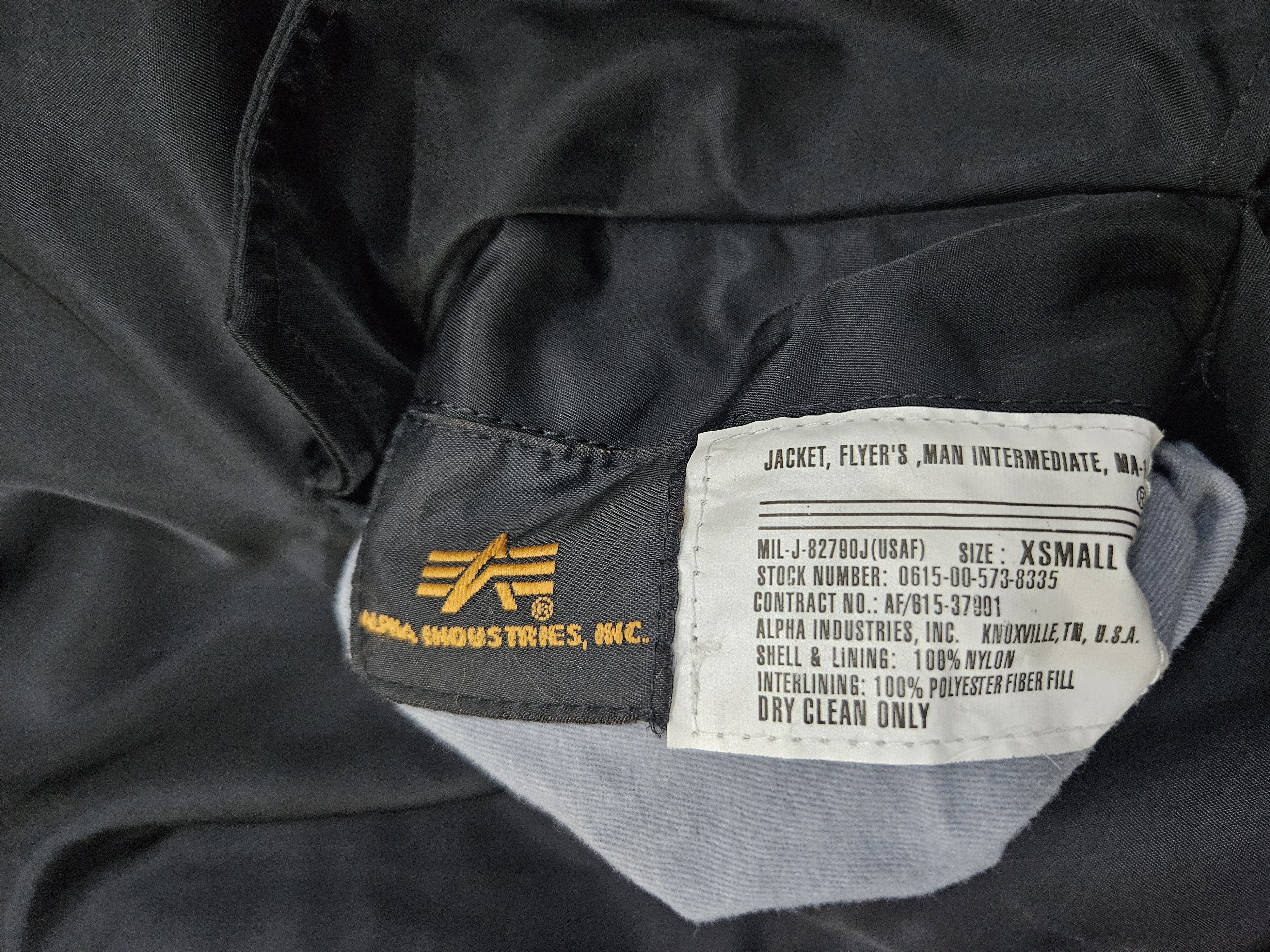 Alpha Industries Alpha Industries MA-1 Flight Bomber Jacket - Classic Black Size US S / EU 44-46 / 1 - 9 Thumbnail