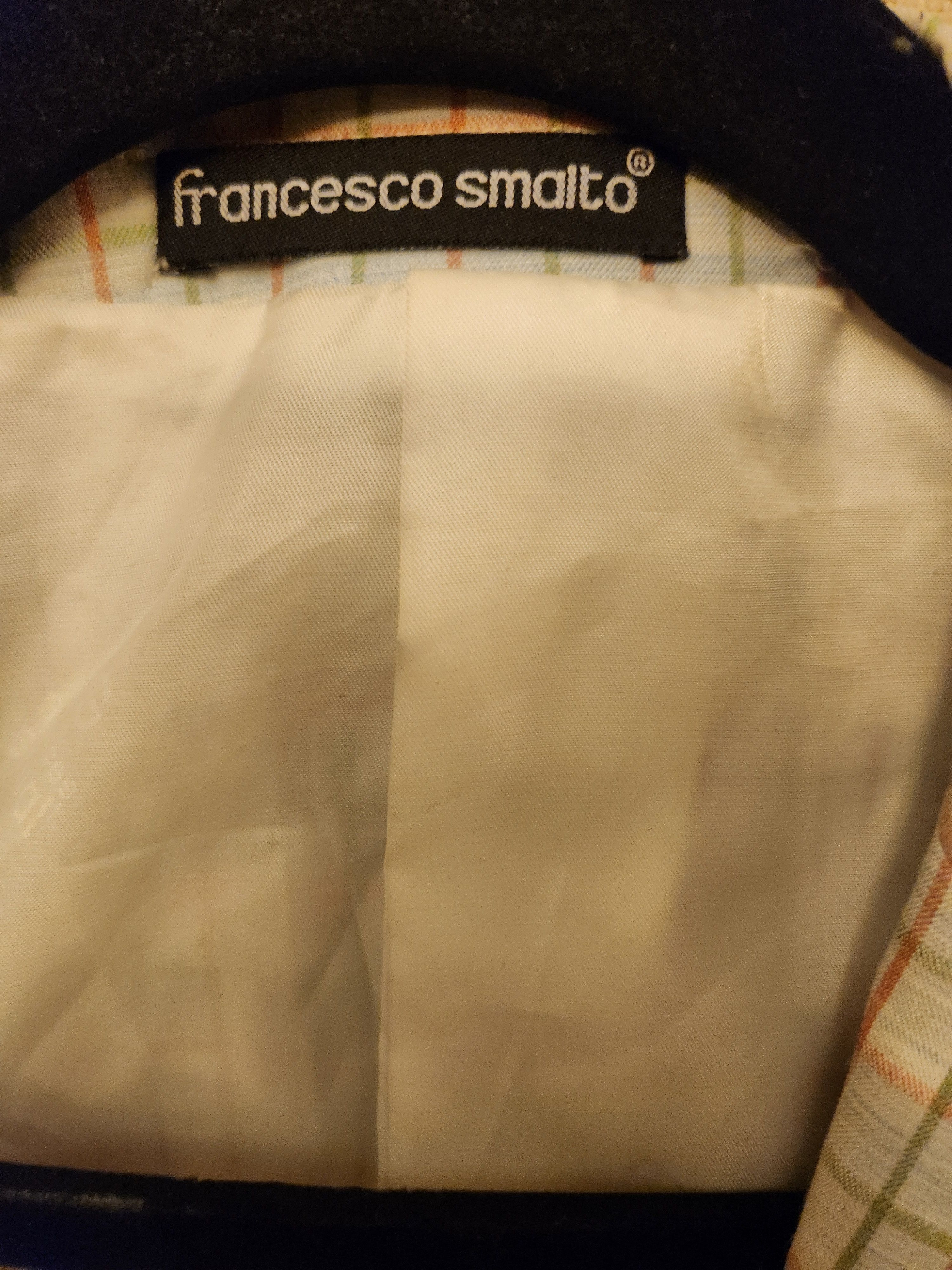 Francesco Smalto Slim Fit Men's Blazer Size 38R - 4 Thumbnail
