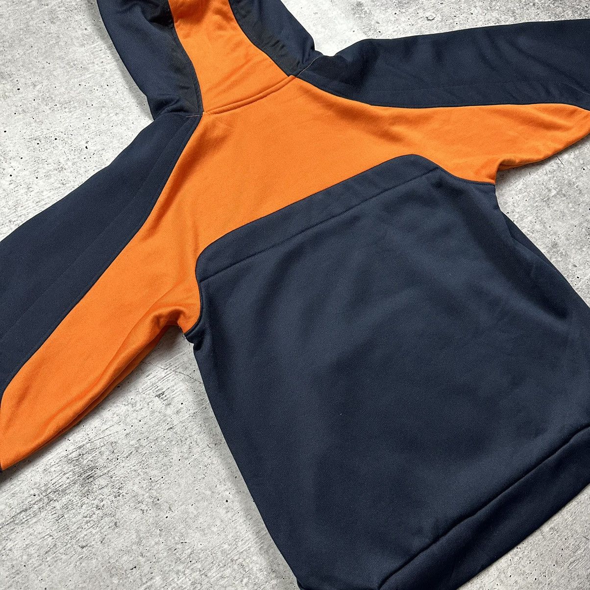 Nike Vintage Nike Hoodie Swoosh Logo Orange Navy Men’s Size S Size US S / EU 44-46 / 1 - 16 Thumbnail