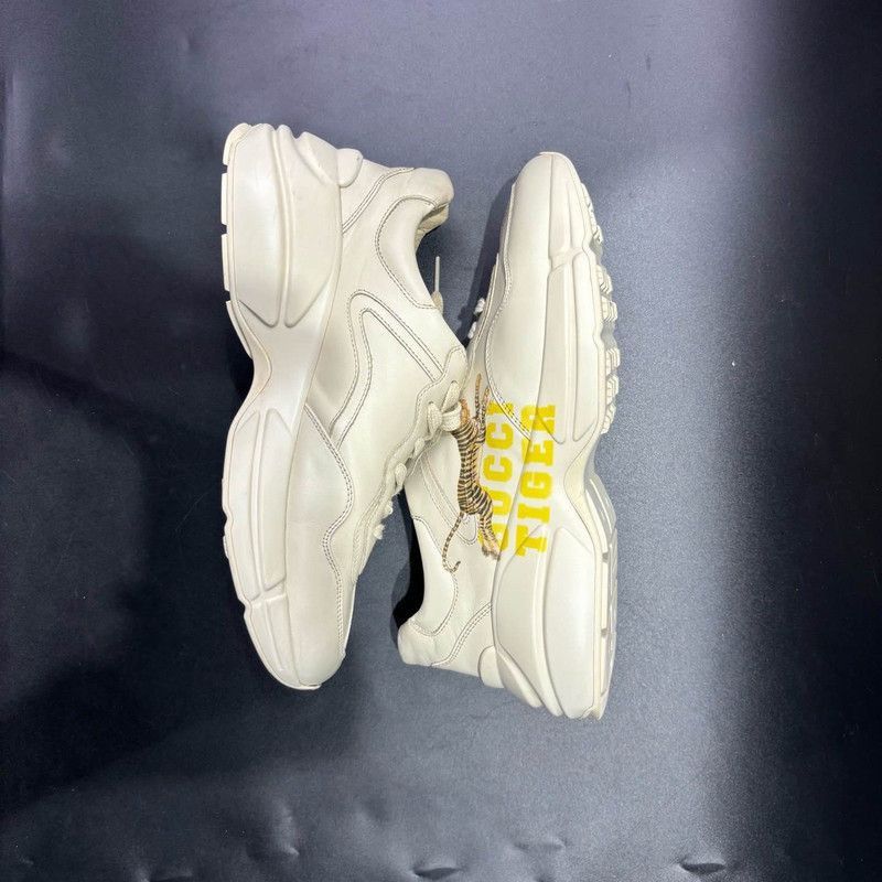 Gucci Gucci Rhyton Leather Low-Top Dad Sneakers - Size US 7.5 / EU 40-41 - 6 Thumbnail