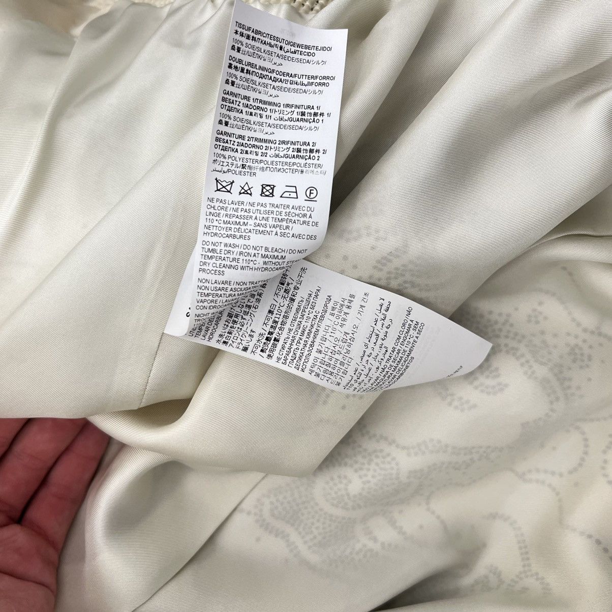 Saint Laurent Paris Saint Laurent Silk Bomber in Small Size US S / EU 44-46 / 1 - 8 Thumbnail