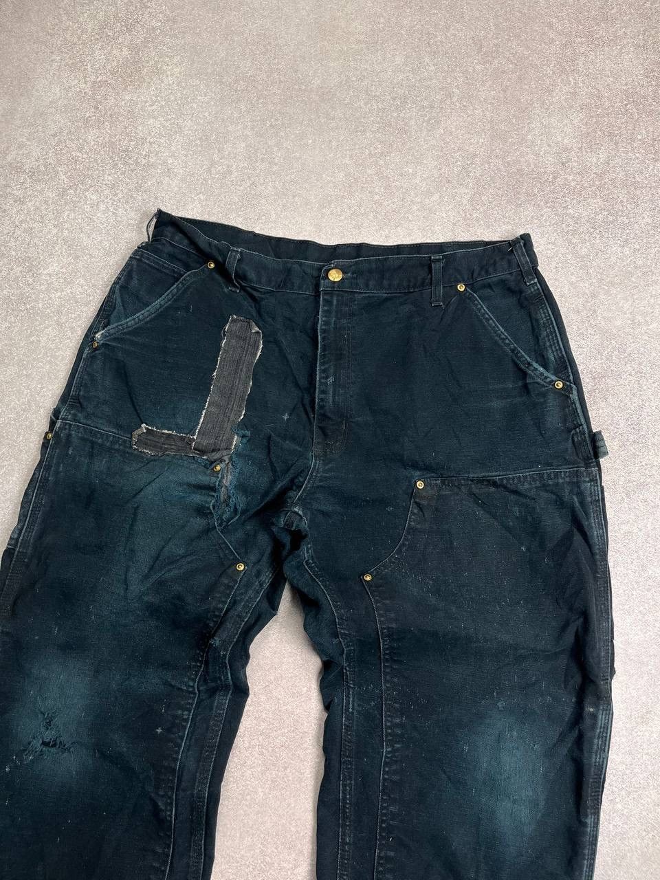 Carhartt Vintage Carhartt Made In USA Baggy Archival Workwear Pants Size US 38 / EU 54 - 5 Thumbnail