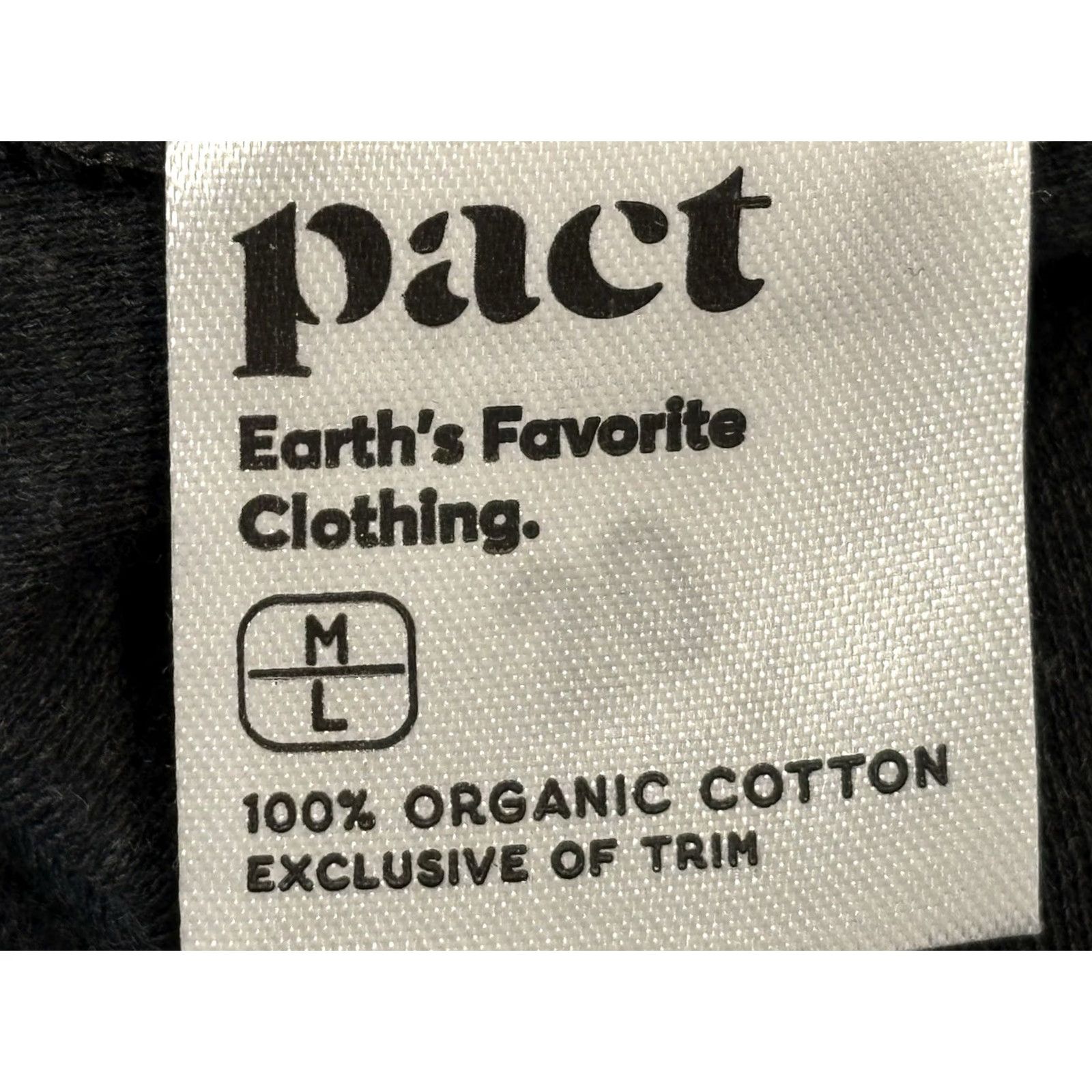 Vintage Pact Sweater Womens M/L Gray Organic Cotton Boxy Relaxed Knit Pullover Casual Travel Bohemian Beach Size M / US 6-8 / IT 42-44 - 7 Thumbnail