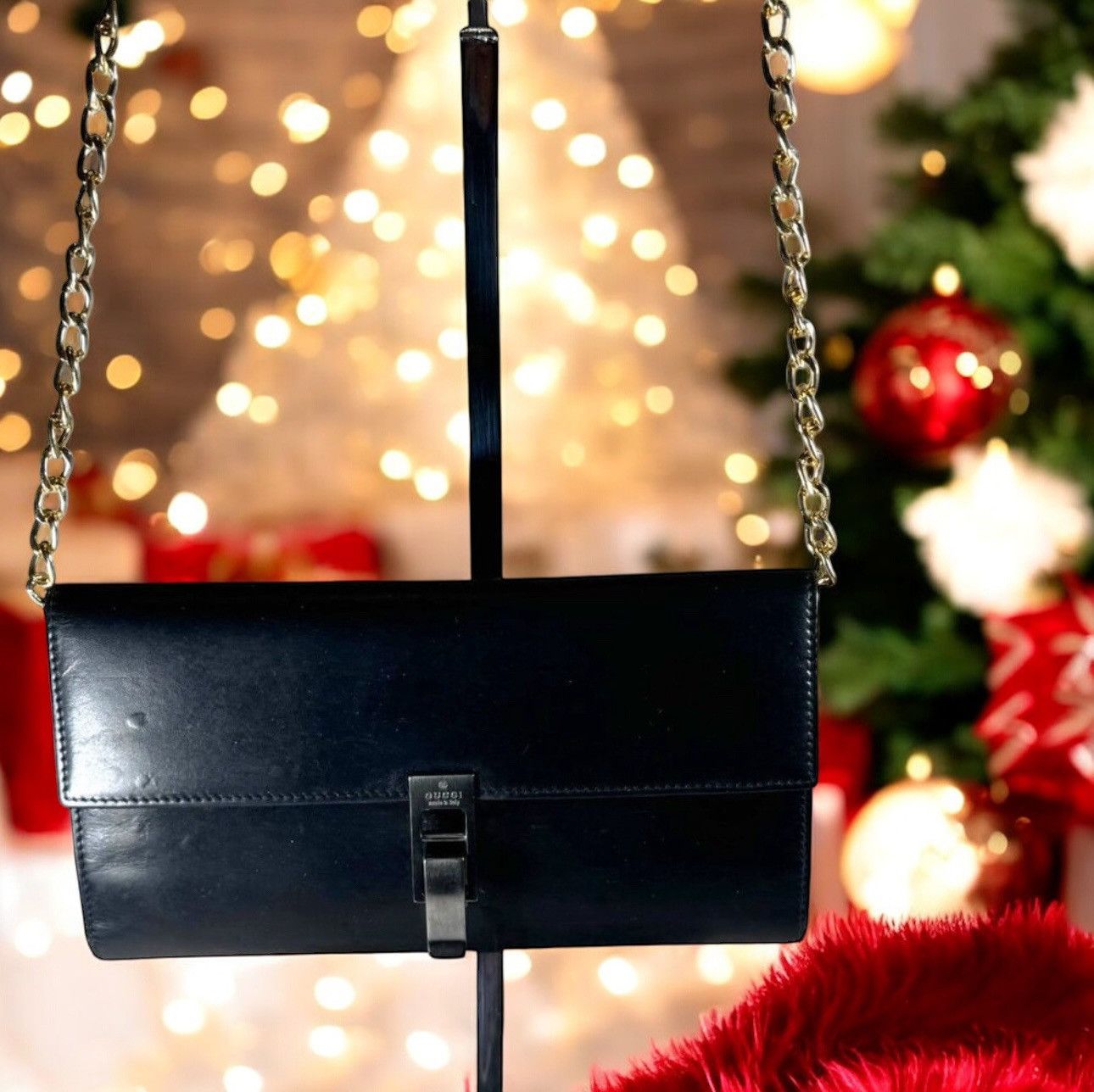 Gucci GUCCI Soft leather continental wallet with GUCCI clasp Size ONE SIZE - 1 Thumbnail